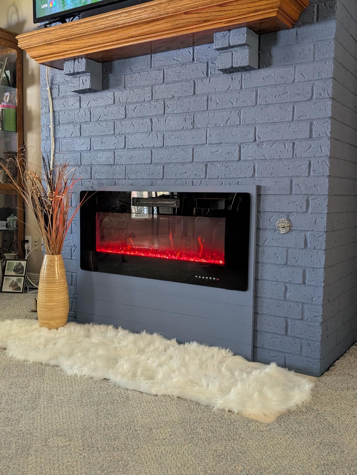 SERISSA 2x6 Fluffy Beige Faux Fur Area Rug for Living Room customer photo 2