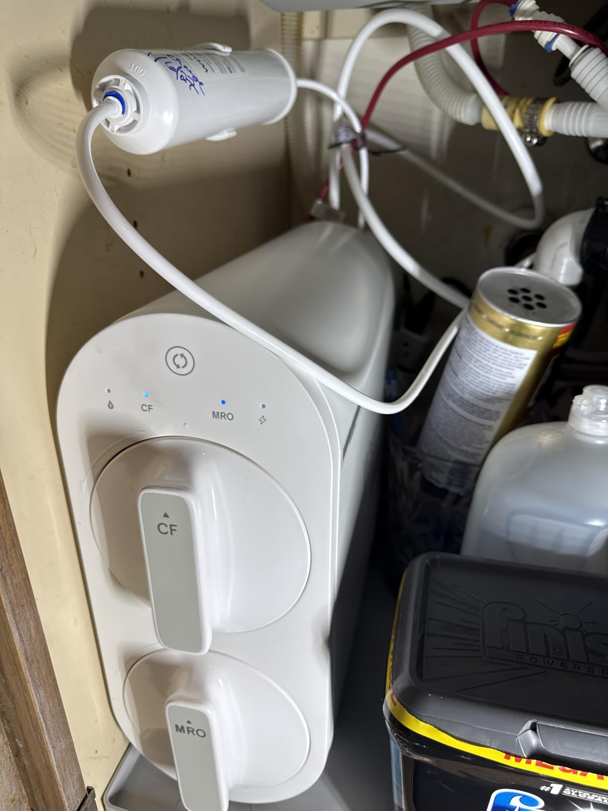 Waterdrop G2P600 Under-Sink RO System, 600 GPD Tankless RO Water Filtration | 7 Stage RO Water Filtration, NSF/ANSI 372 Certified, 2:1 Pure to Drain, TDS Reduction, Under-Sink Reverse Osmosis System customer photo 2