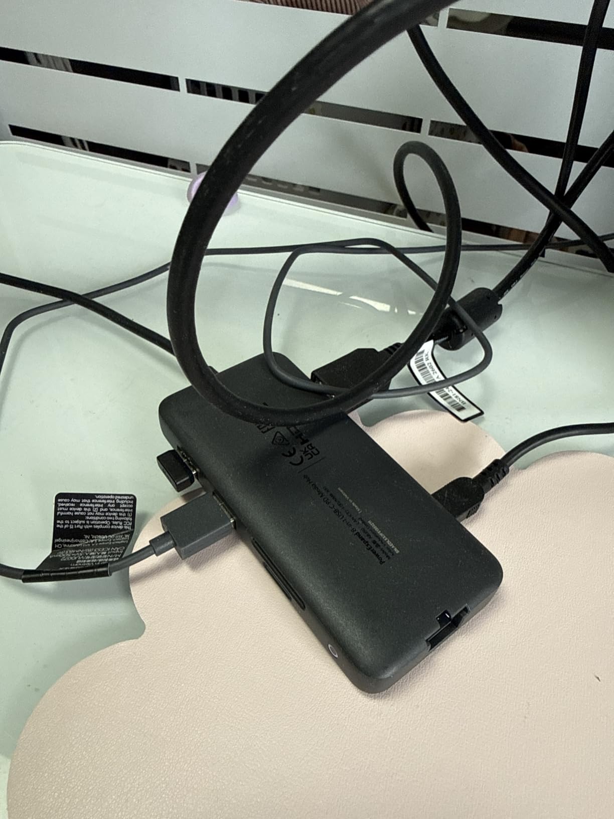 Anker Laptop Docking Station Dual Monitor, 8-in-1 USB C Hub with 4K HDMI | Dual HDMI USB C Dock, 1Gbps Ethernet, 85W Max PD, SD/TF Card Reader, for USB C Laptops, XPS and More (Charger Not Included) customer photo 1