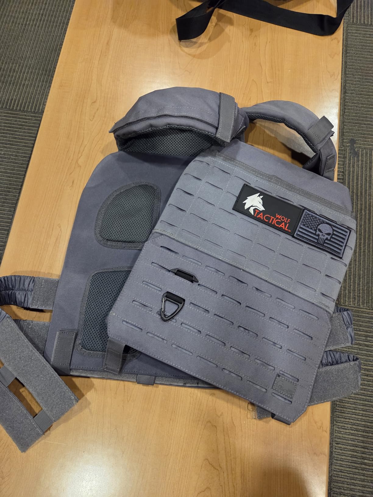 Wolf Tactical Adjustable Weighted Vest for Men & Women - Rucking, Workout, Running, Walking & CrossFit Weight Vest for Strength Training & Fitness customer photo 1