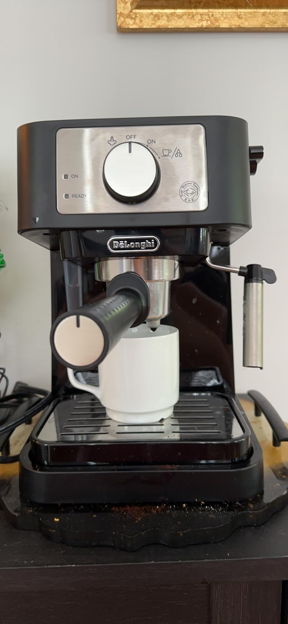De'Longhi Stilosa Compact Manual Espresso Machine, Manual Milk Frother, 15 Bar Pump Pressure, Stainless Steel Boiler, Frother, Compact Design customer photo 2
