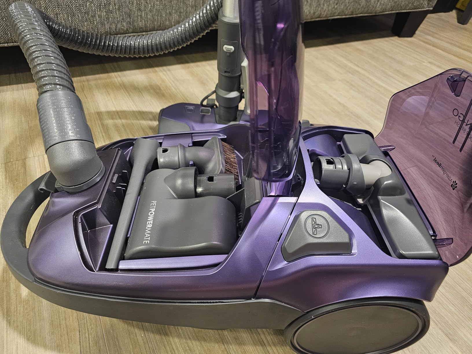 Kenmore 600 Series Pet Friendly Bagged Canister Vacuum | Lightweight, Pet PowerMate, Pop-N-Go Brush, 2 Motors, HEPA Filter, Aluminum Telescoping Wand, Retractable Cord - 81615 customer photo 2