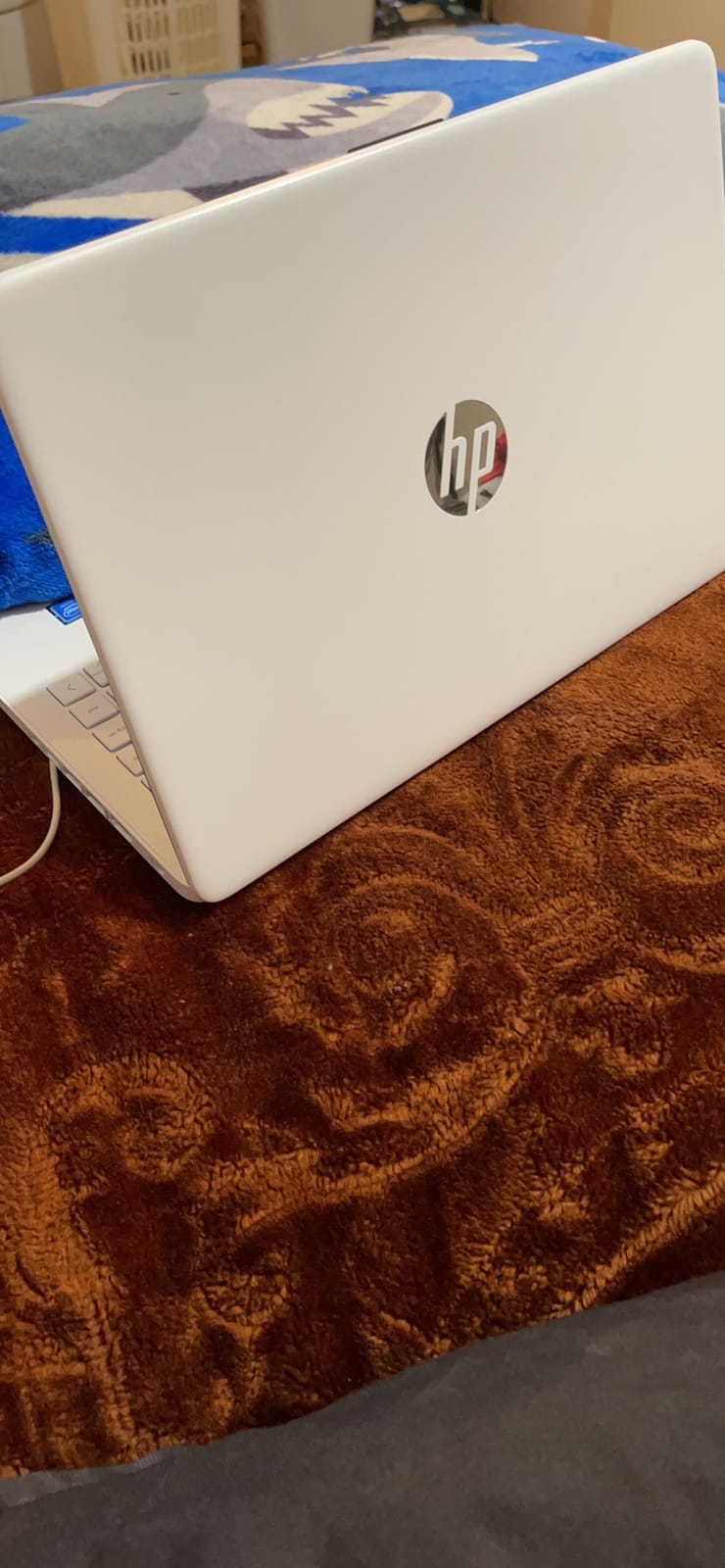 HP Laptop Intel Celeron N4020 4GB DDR4 SDRAM 64GB eMMC 14 inch HD LED Display Microsoft 365 1 Year Subscription (White) customer photo 1