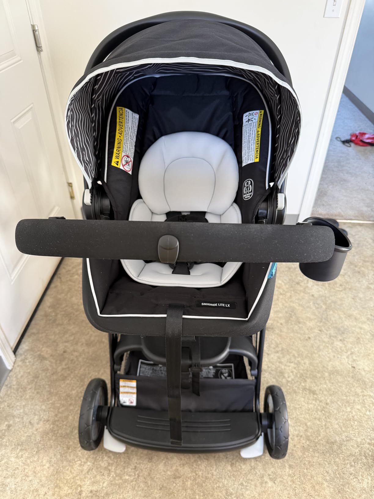 Graco Ready2Grow 2.0 Double Stroller, Twin Baby Stroller Features Bench Seat and Standing Platform Options, Compact Fold Perfect for Baby Travel, Rafa customer photo 2