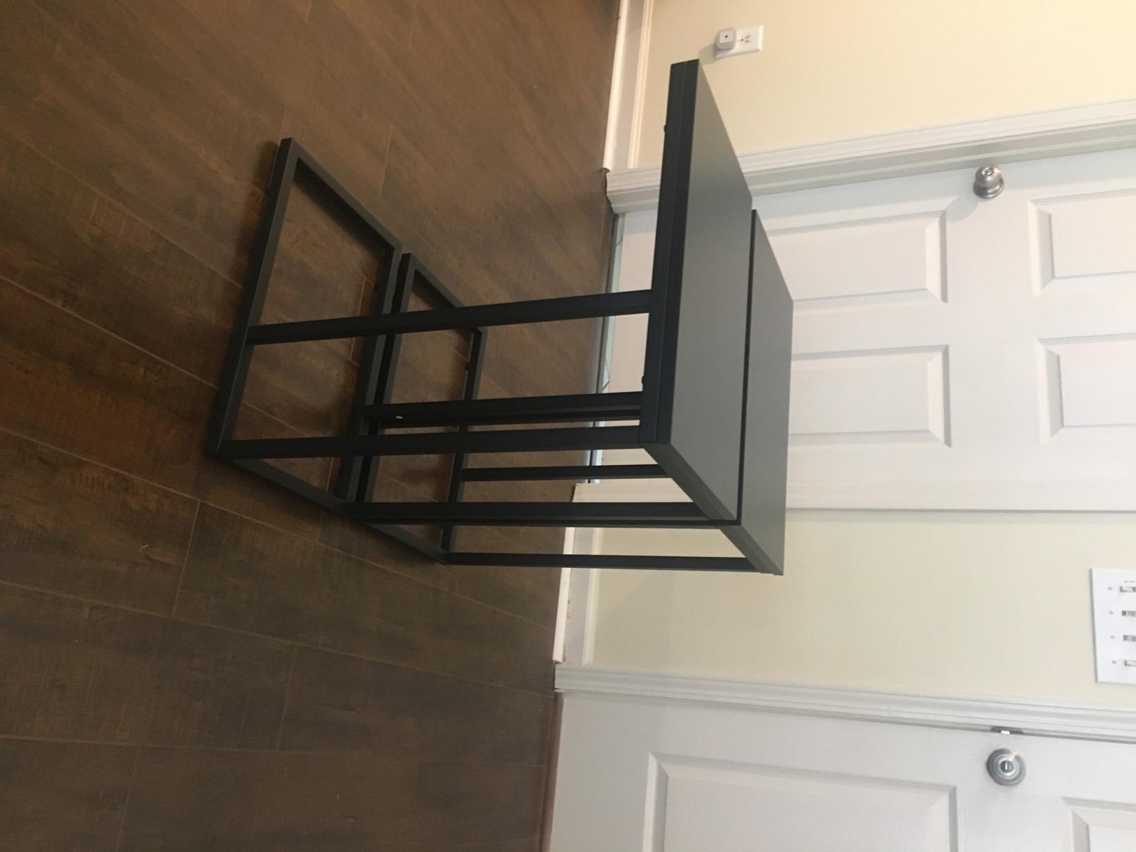 WLIVE C Shaped End Table, Small Side Tables for Sofa and Bed, Couch Table that Slides Under for Living Room, Bedroom, Home Office, Small Spaces customer photo 1