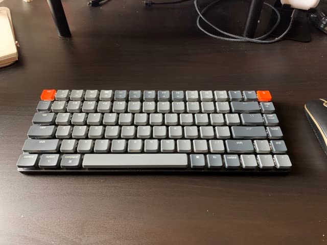 Keychron K3 Version 2 QMK 75% Wireless Low-Profile Mechanical Keyboard | Bluetooth 5.1 for 3 devices, USB-C wired, Keychron Launcher, White LED backlight, Brown switches, Compatible with Mac Windows customer photo 1