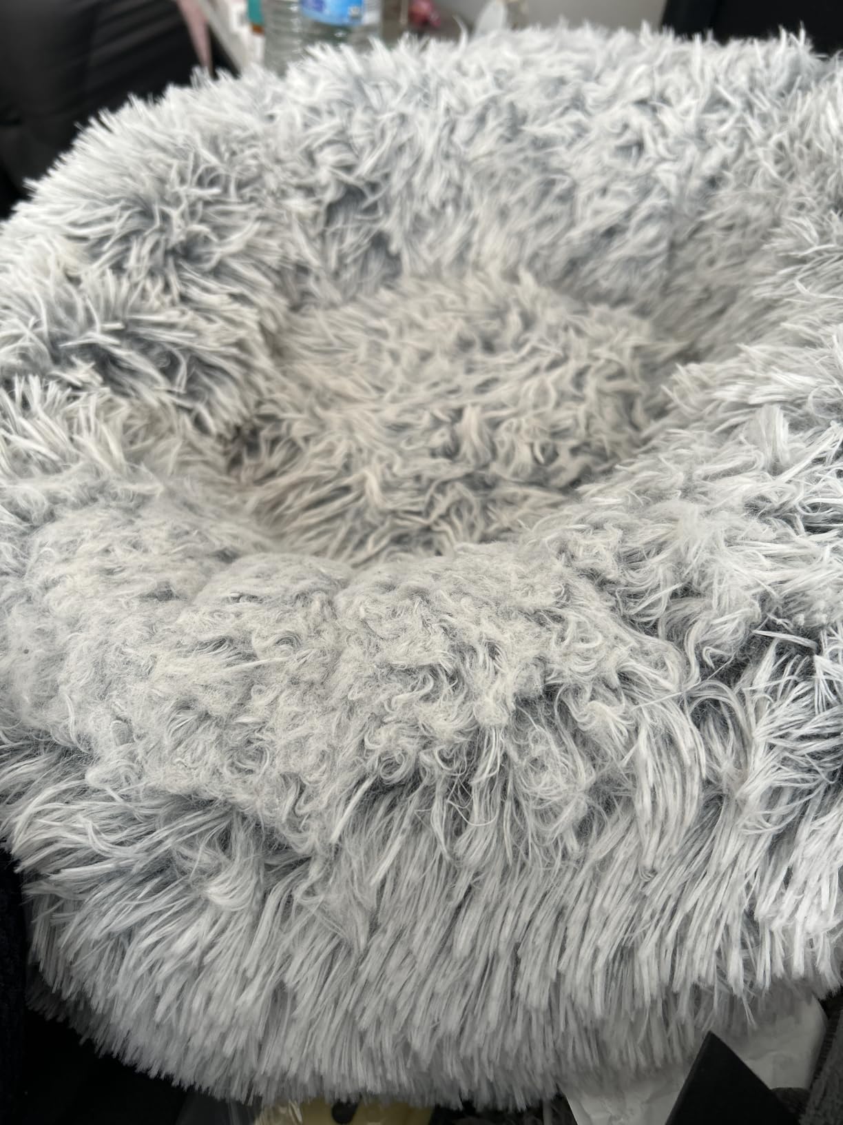 Western Home Calming Donut Cat Bed Small Dog Bed Washable, 20