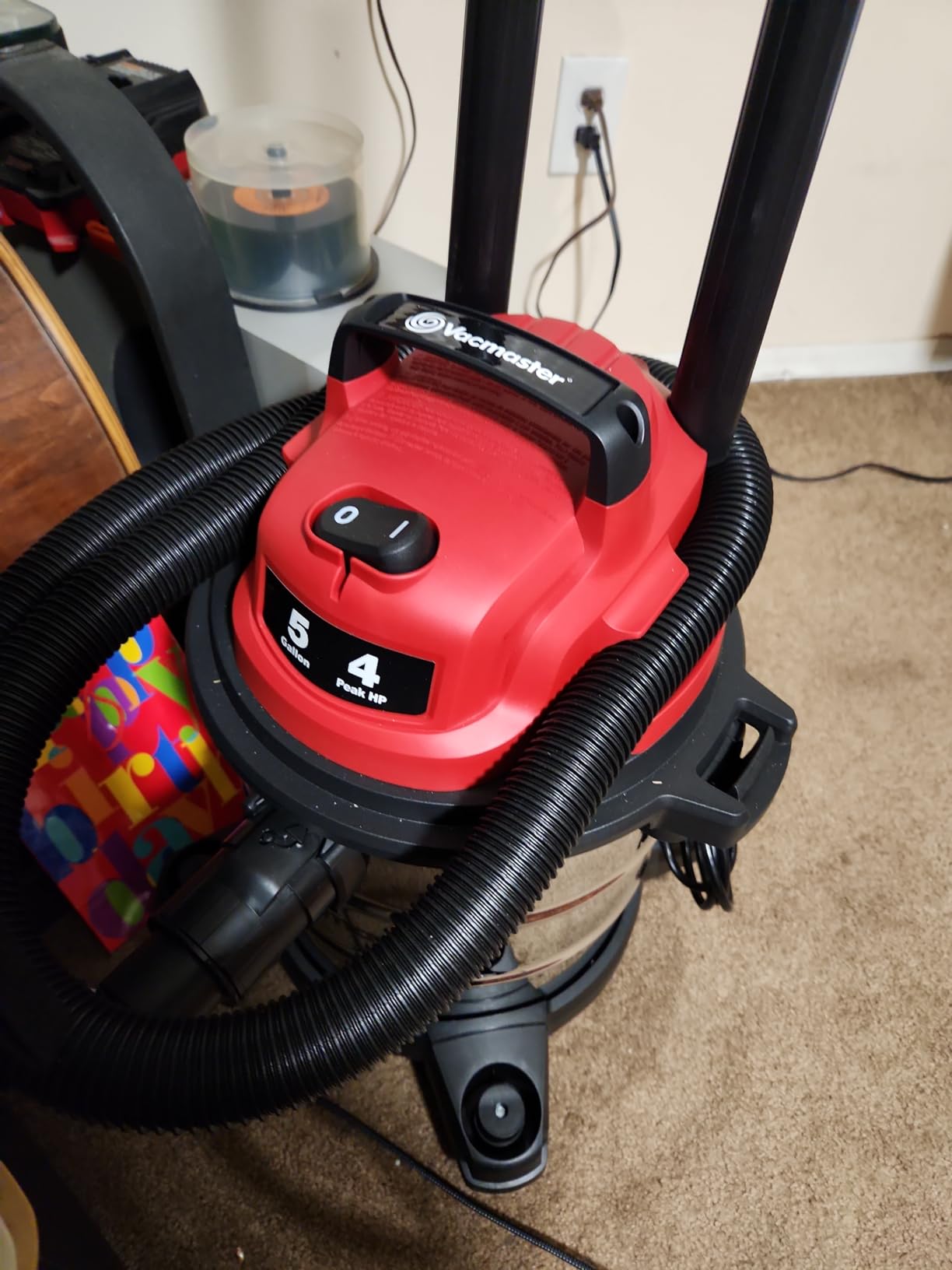 Vacmaster VOC508S 1101 5-Gal 4 Peak HP Stainless Steel Wet/Dry Vac customer photo 2