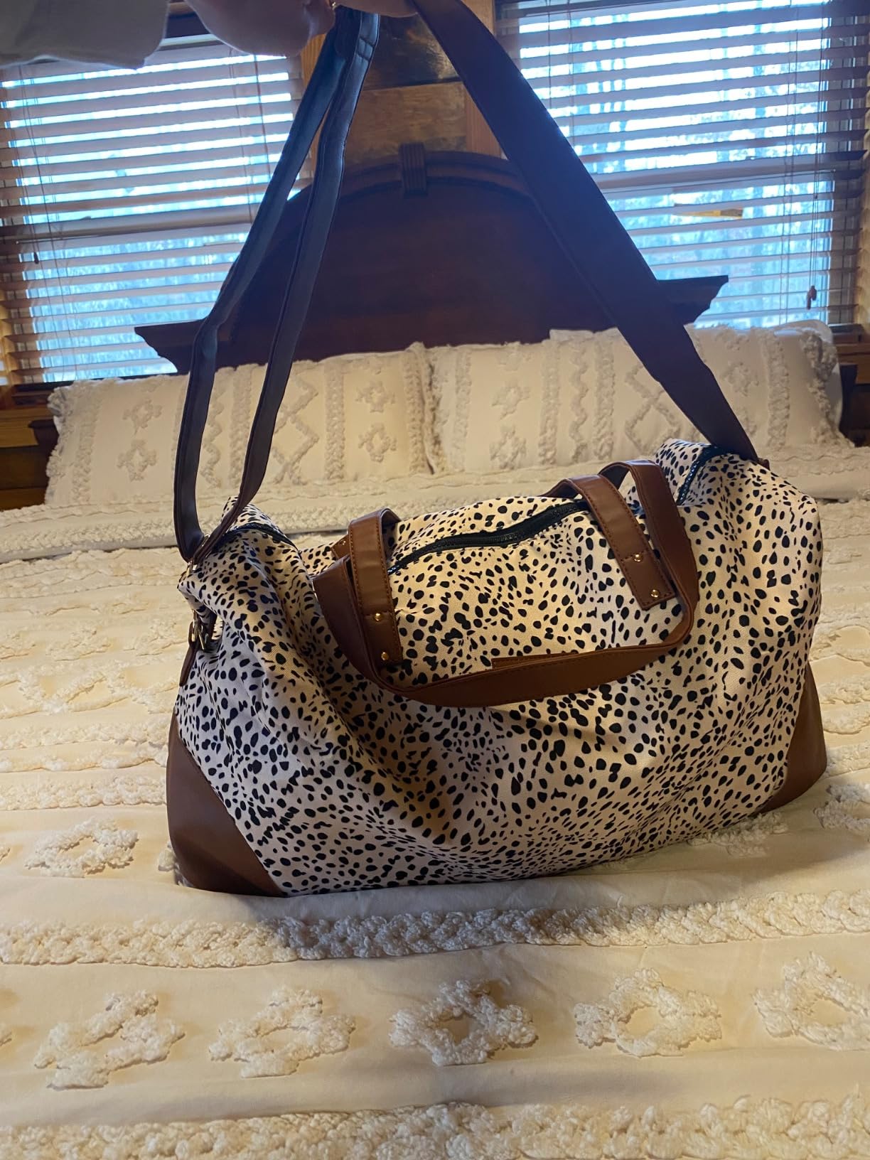 Luna Women's Weekender Bag and Travel Duffel, Large 37 Liter Capacity customer photo 2