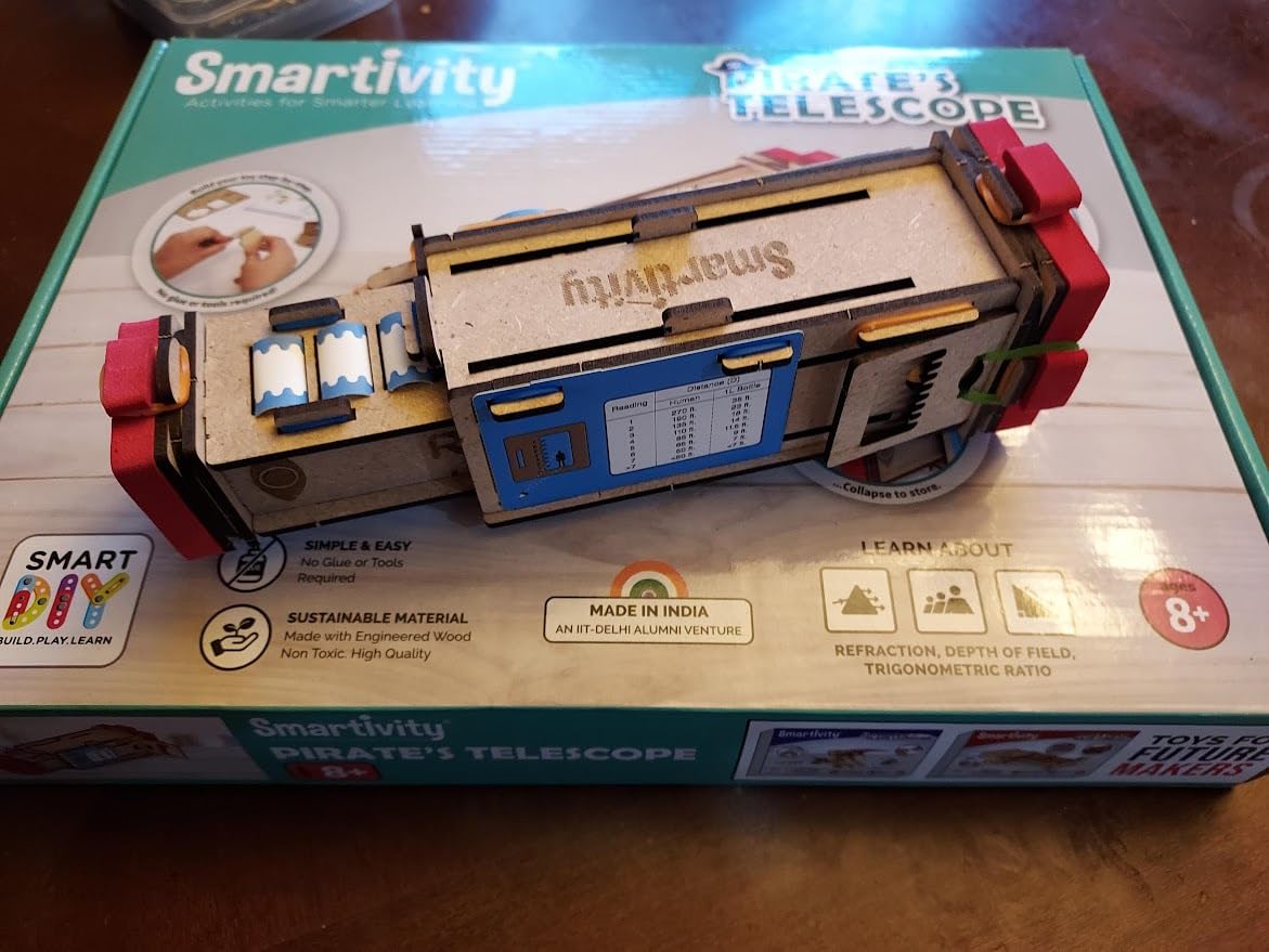 Smartivity DIY Telescope STEM Toy for Kids 8-14 Years customer photo 2