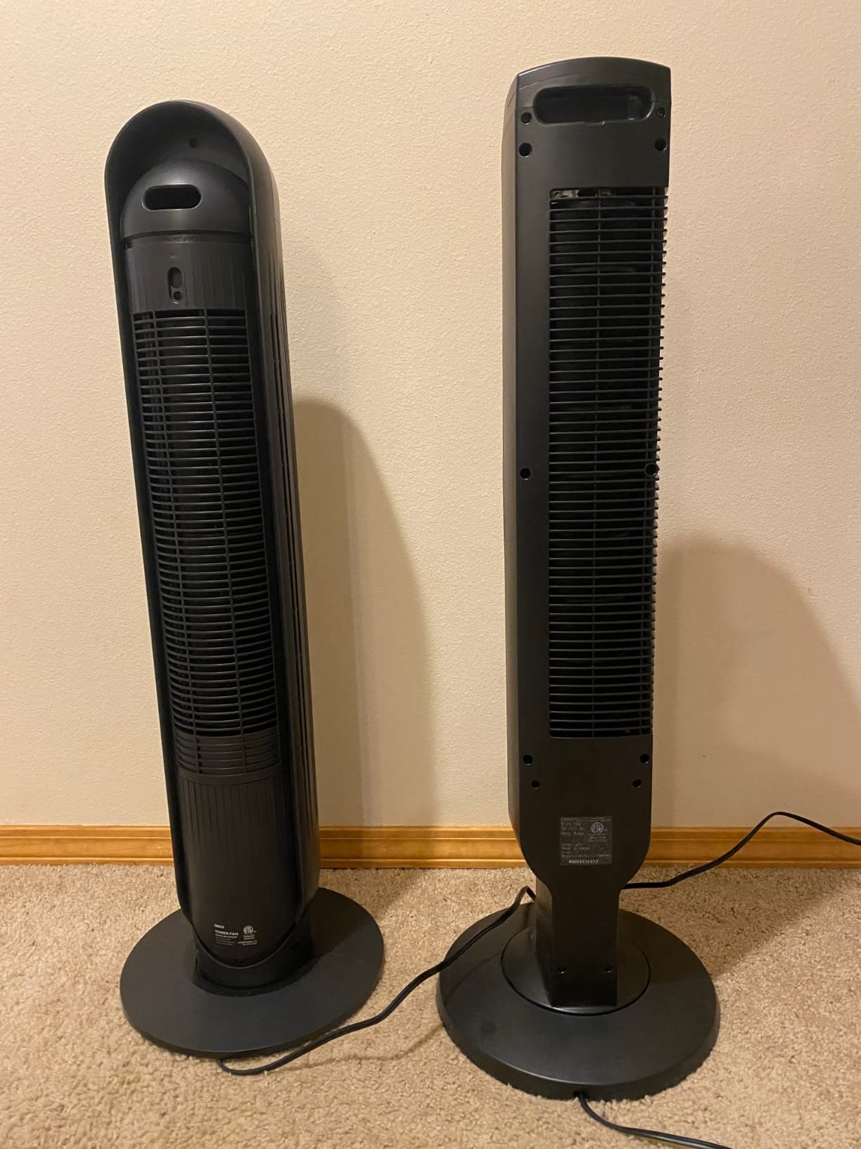 DREO Tower Fan for Bedroom, 28ft/s High Velocity, 9 Speeds, DC Motor | 2026 Upgraded Ultra-Quiet Fan, 4 Modes, 12H Timer, 90° Oscillating Cooling Standing Fan for Indoor Home Office Room, 42 inch customer photo 2