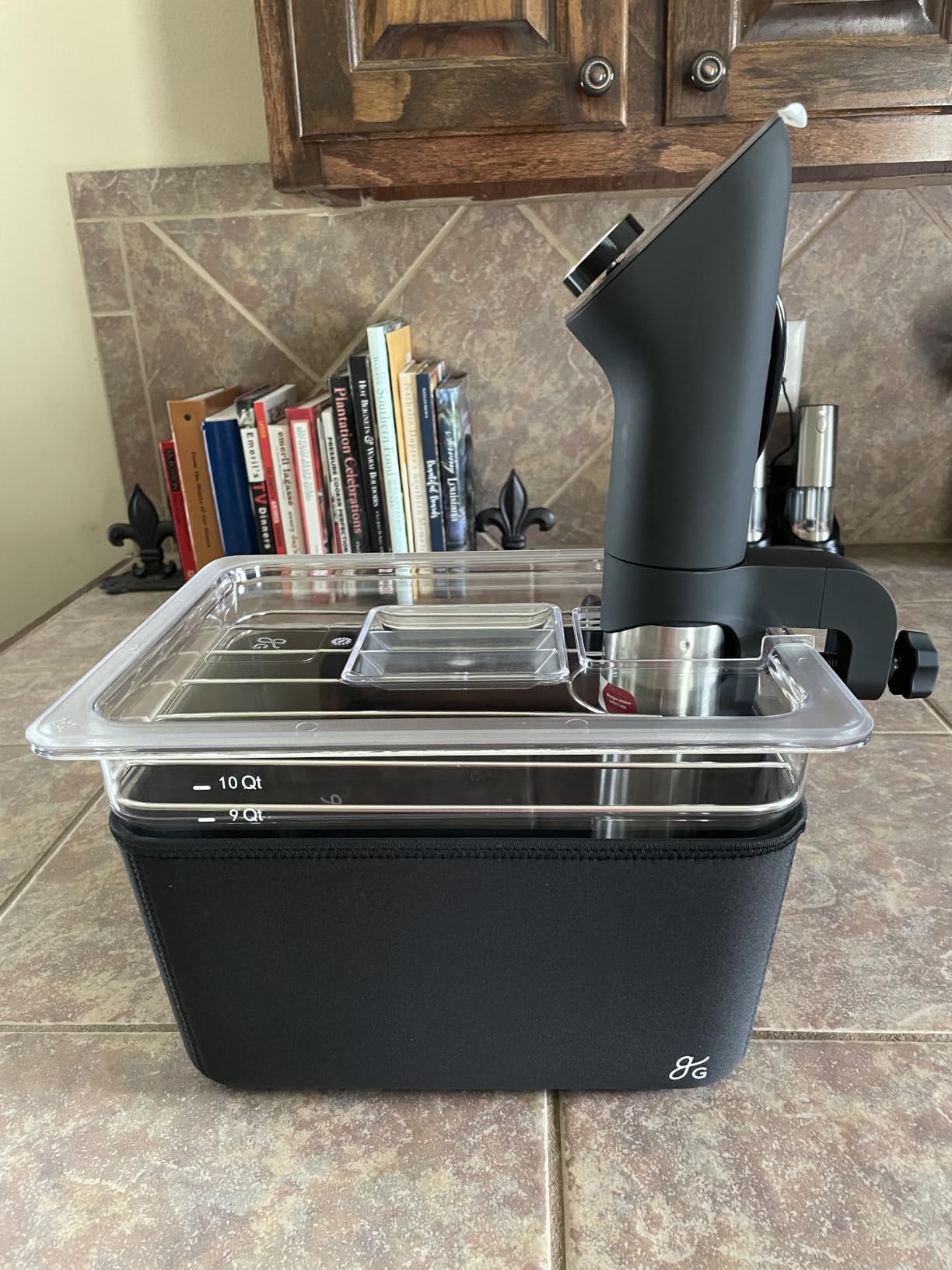 Greater Goods Sous Vide Cooker, 1100W, No App or WiFi Needed (Onyx Black) customer photo 2