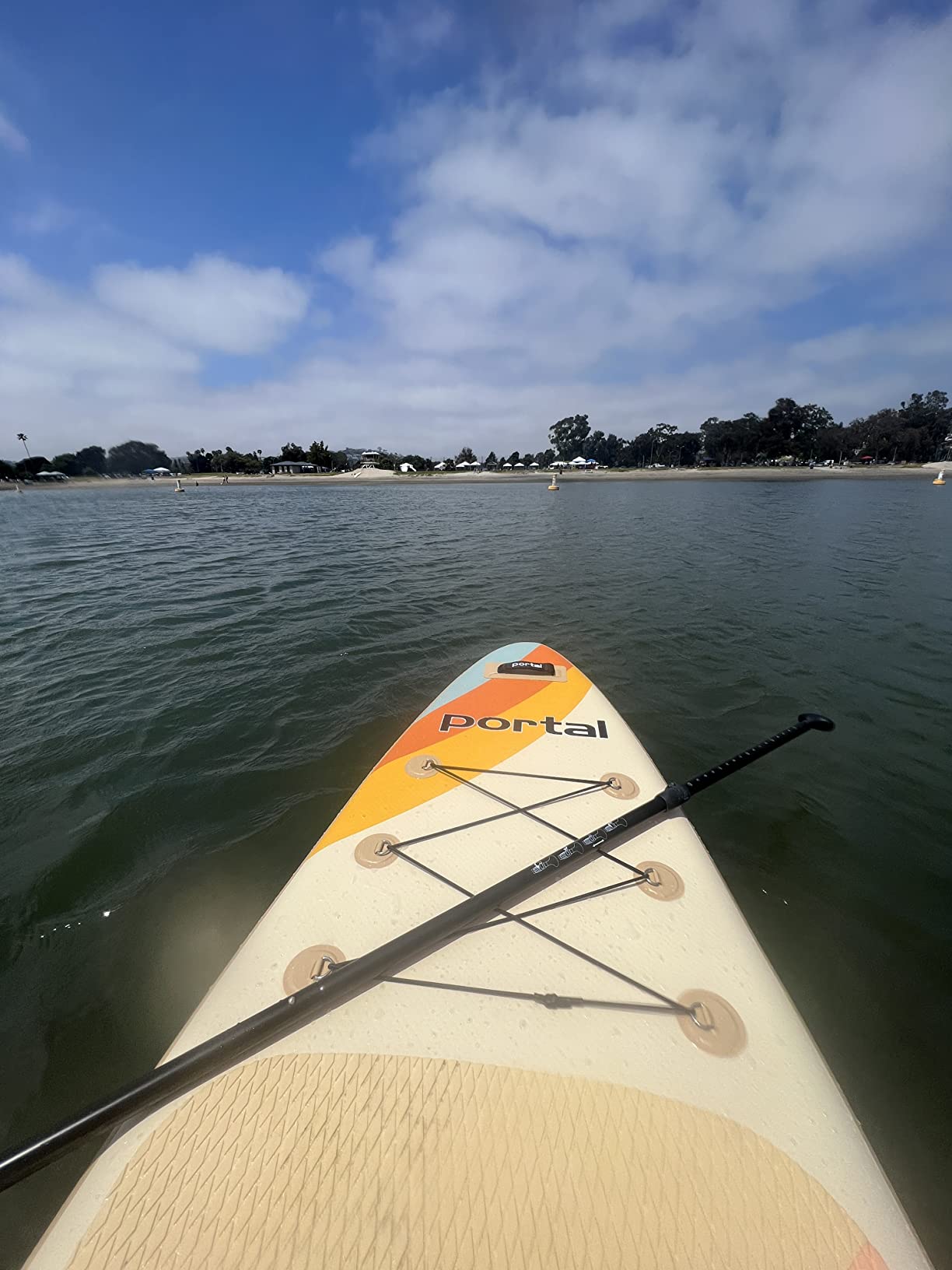 PORTAL SUP Inflatable Paddle Board for Adults 10'6'' Stand Up Paddleboard, Non-Slip Deck Blow up Paddle Boards with Adjustable Paddle, Carry Bag, and Repair Kit customer photo 1