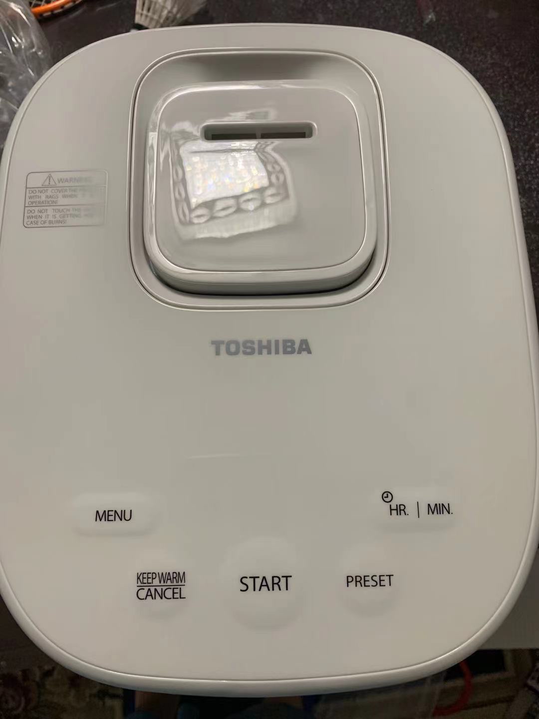 TOSHIBA Rice Cooker Induction Heating, Low Carb Low Sugar Digital Steamer, 5.5 Cups Uncooked Japanese Rice Cooker, 8 Cooking Functions, 24H Timer & Auto Keep Warm customer photo 1