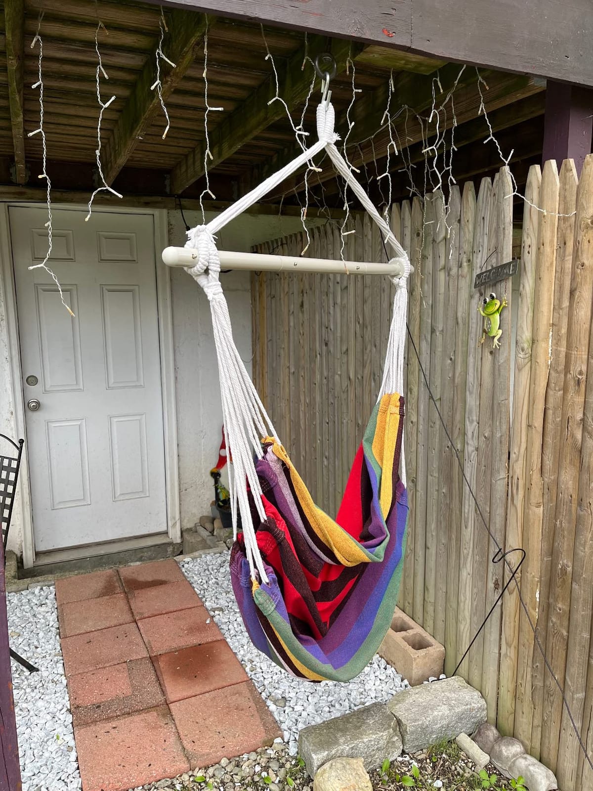MIZTLI Hammock Chair Swing Indoor Outdoor 500 Lbs, Steel Bar & Anti-Slip | Heavy-Duty Steel Spreader Bar with Anti-Slip Rings, 51