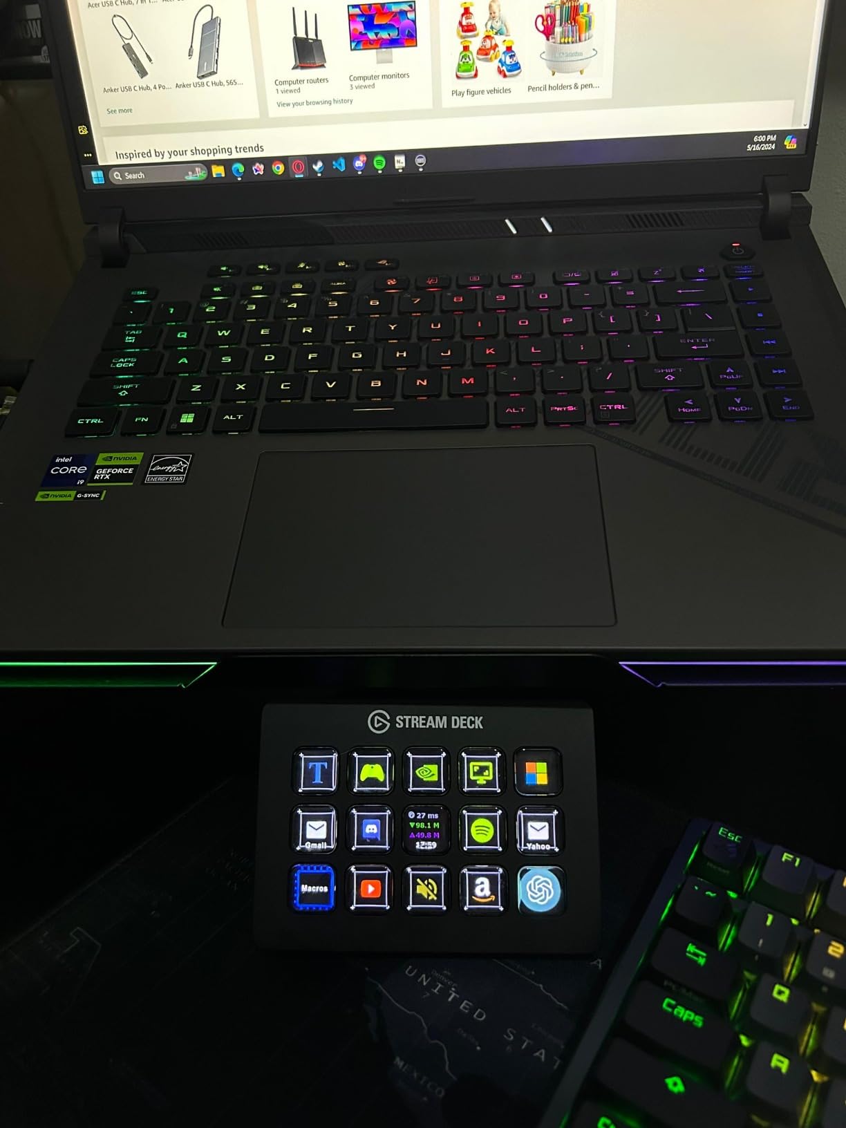 Elgato Stream Deck MK.2 Studio Controller, 15 Macro Keys | Trigger actions in OBS, Twitch, YouTube and more, Visual feedback, Hundreds of plugins, Works with Mac and PC customer photo 1