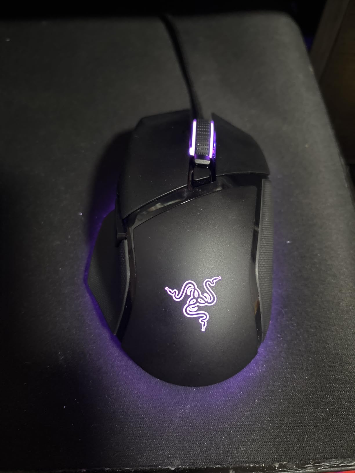 Razer Basilisk V3 Customizable RGB Wired Ergonomic Gaming Mouse, Black | Fastest Gaming Mouse Switch, Chroma RGB Lighting, 26K DPI Optical Sensor, 11 Programmable Buttons, HyperScroll Tilt Wheel customer photo 2
