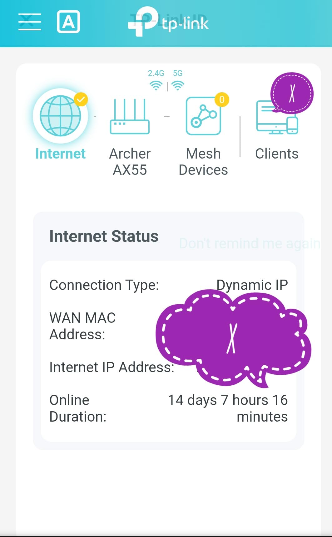 TP-Link Dual-Band AX3000 Wi-Fi 6 Wireless Gigabit Internet Router for Home | EasyMesh, VPN Clients & Server, HomeShield, OFDMA, MU-MIMO, USB 3.0, Secure by Design - Archer AX55 customer photo 2