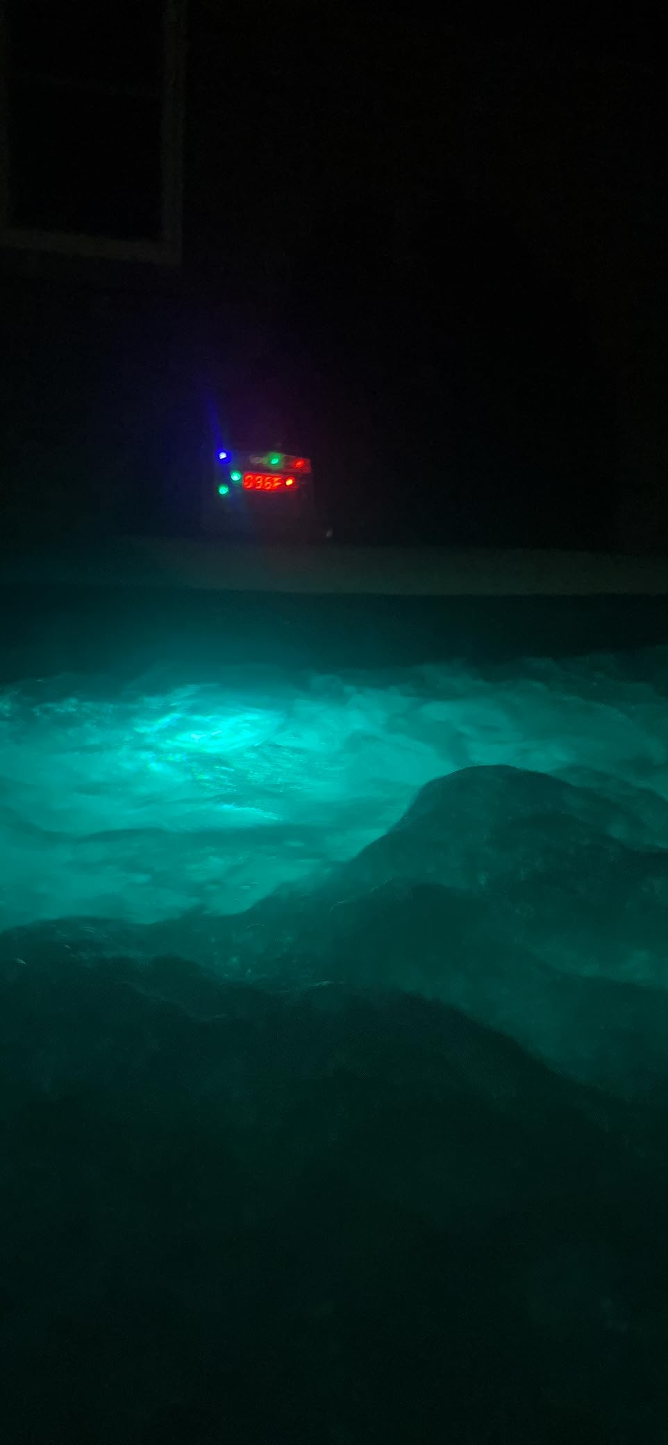 INTEX PureSpa 6 Person Inflatable Hot Tub with Energy-Efficient Spa Cover | 28451EP Greystone Deluxe: Built-in Hard Water Treatment, 77in x 28in - 2 Headrests & LED Light Included customer photo 2