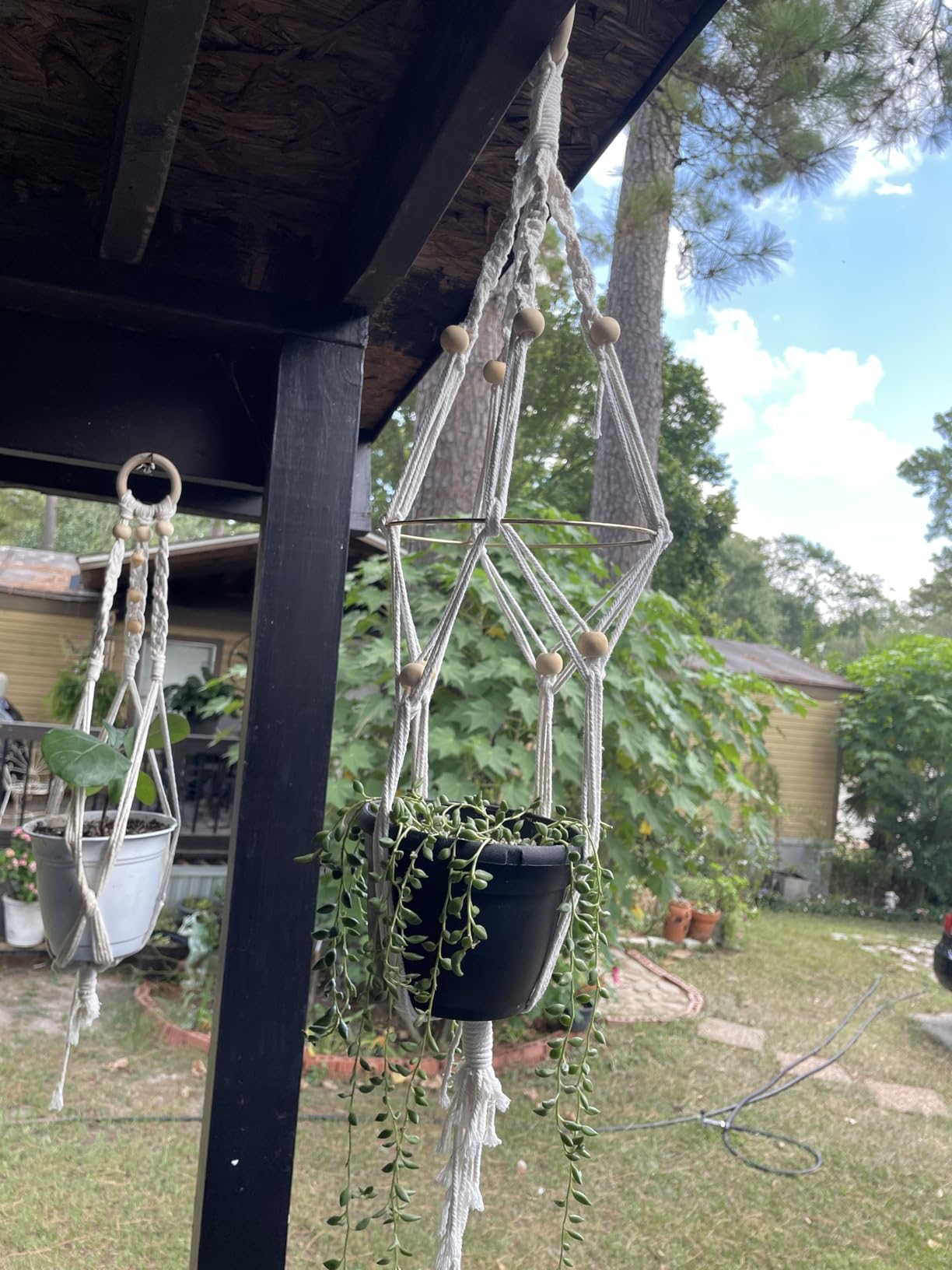 152pcs Macrame Kit for Beginners: Natural Cotton Macrame Cord, Wooden & Metal Rings, Beads, Sticks & Hoops - Perfect for Macrame Plant Hangers & Home Decor customer photo 1