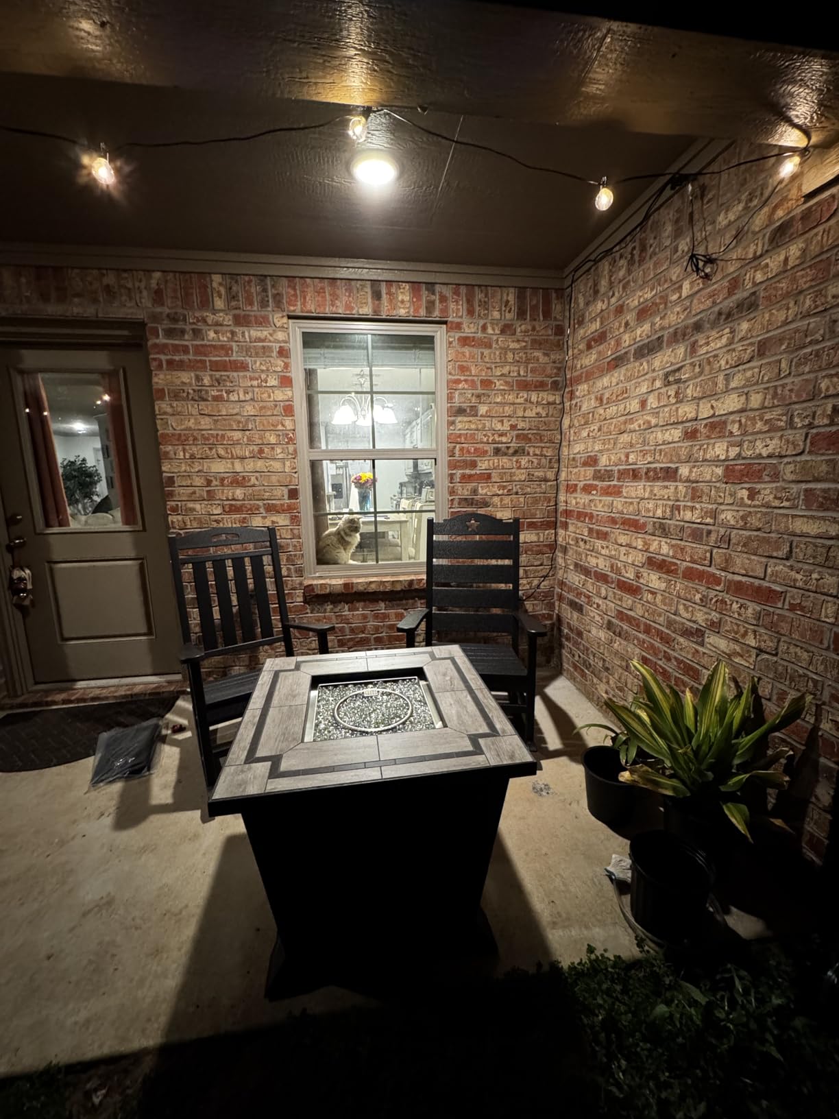 Outdoor String Lights, 55(50+5) FT 25 Bulbs IP65 Waterproof Patio Lights customer photo 1