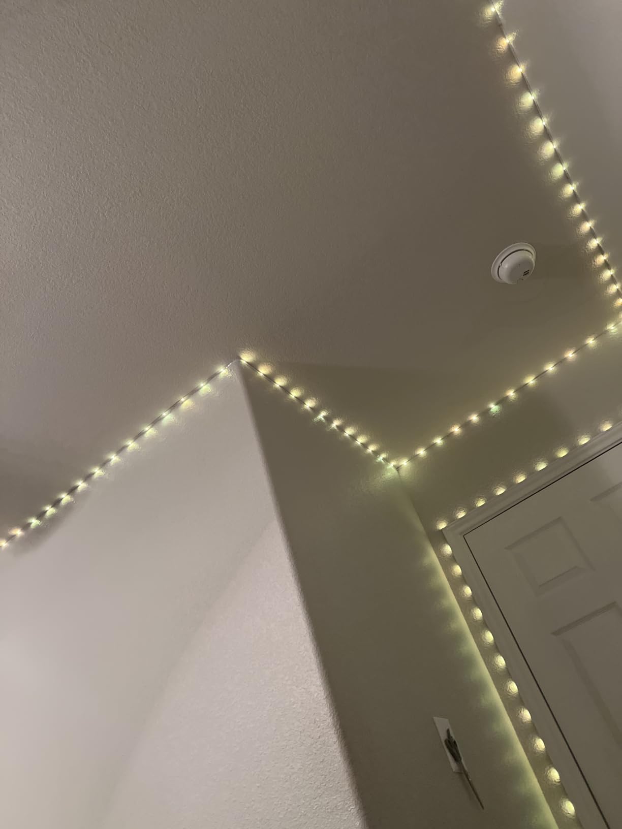 KSIPZE 100ft Led Strip Lights RGB Music Sync Color Changing Led Lights with Smart App Control Remote Led Lights for Bedroom Room Lighting Flexible Home Decor customer photo 1