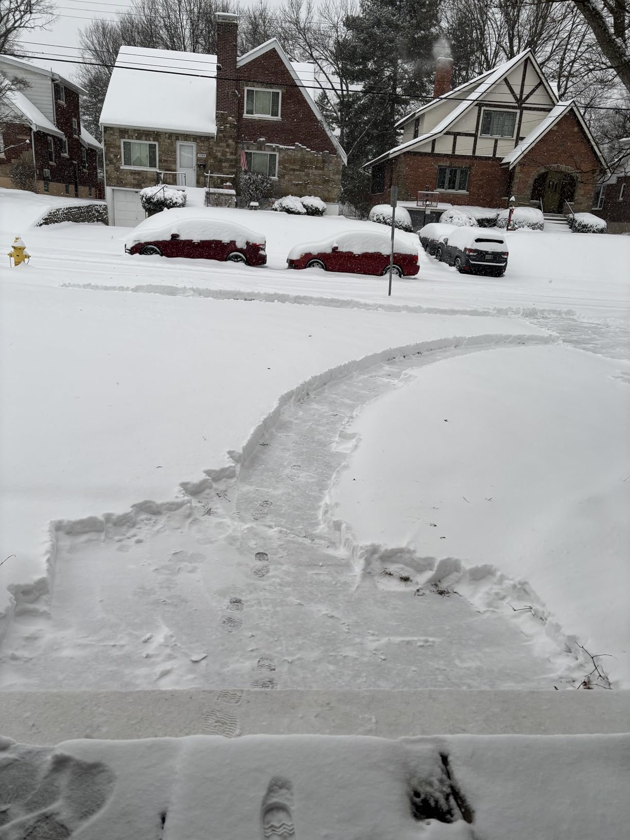 VOLTASK Cordless Snow Shovel, 24V | 13-Inch | 4-Ah Cordless Snow Blower, Battery Snow Blower with Directional Plate & Adjustable Front Handle (4-Ah Battery & Quick Charger Included) customer photo 1