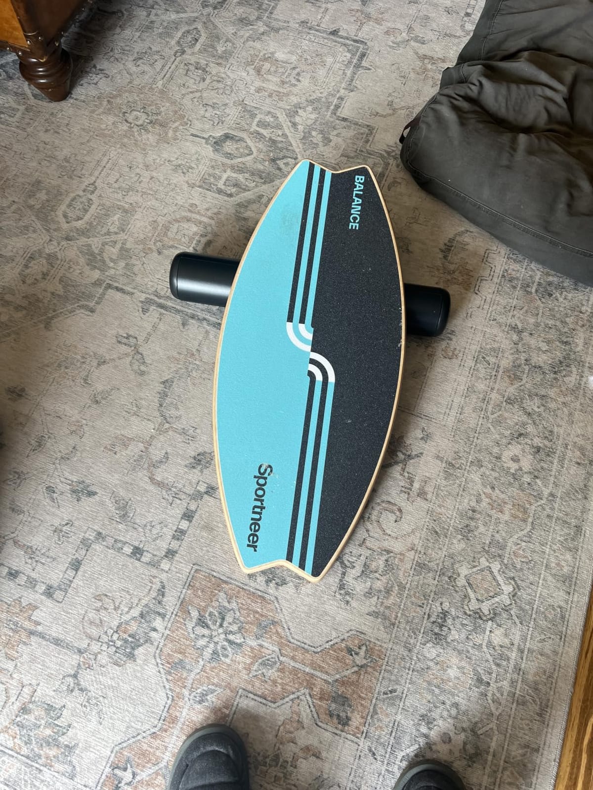 Sportneer Balance Board - 7 Mode Wobble Board with Roller & Ball | 7 Modes Balance Trainer, Adjustable Stoppers customer photo 2