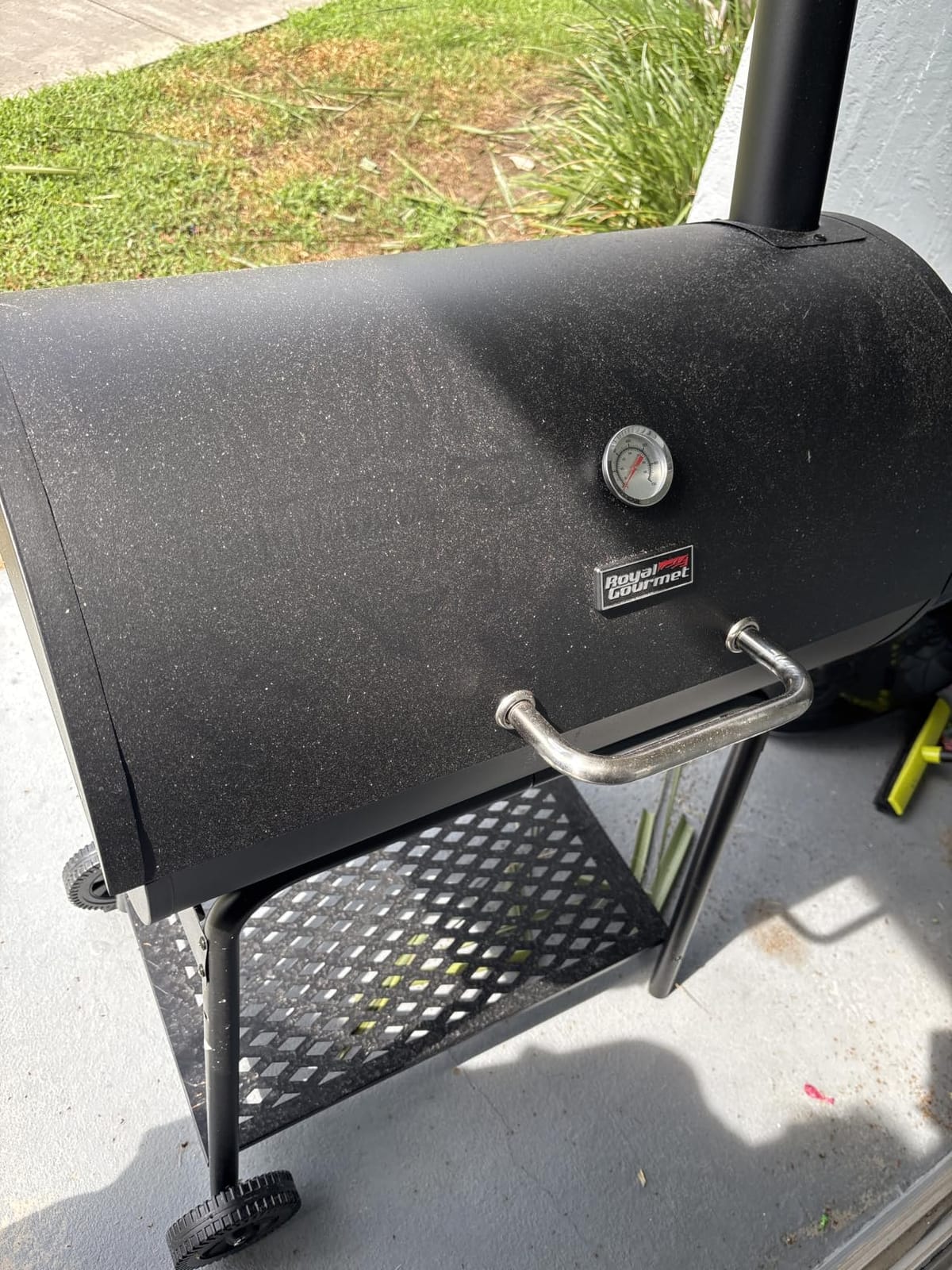 Royal Gourmet CC1830 28 Inch Barrel Charcoal Grill with Warming Rack | Outdoor BBQ Grill with 626 Sq. In. Grilling Space, Side Shelf, for Backyard, Patio and Parties customer photo 2