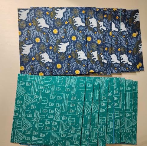 Craftido 100% Cotton Quilting Fabric Bundles 10pcs Fat Quarters 18