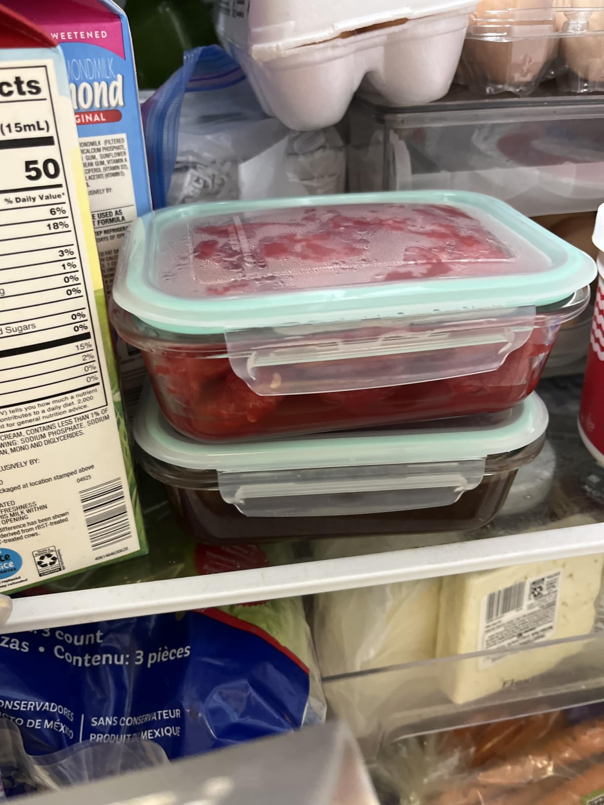 Vtopmart 8 Pack Glass Food Storage Containers with Airtight Lids | Meal Prep Lunch Containers, Leakproof, Leftover Storage, Take-out, Microwave, Oven, Freezer and Dishwasher Safe, BPA Free customer photo 2