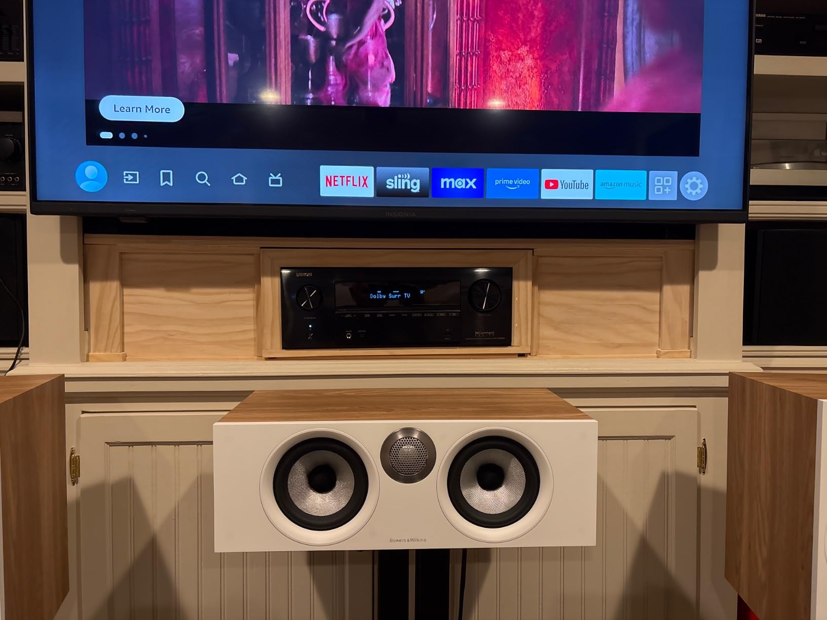 Denon AVR-X2800H 7.2 Channel Home Theater AV Receiver (95W x 7) - 8K UHD | Dolby Atmos, DTS Virtual:X, HDR10+, Dynamic HDR, HEOS Built-In, Bluetooth & Wi-Fi Amp, Dual Sub Outputs, Multi-Room Music customer photo 2