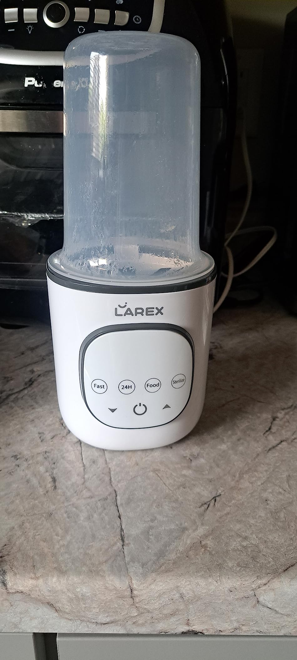 LAREX Bottle Warmer, Fast Baby Bottle Warmer for Breastmilk and Formula, with Timer and Accurate Temp Control, 8 in 1 Baby Milk Warmer BPA Free customer photo 2