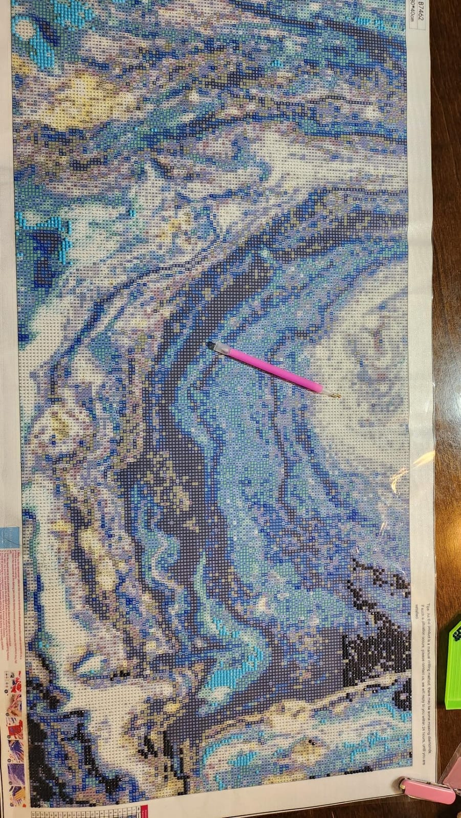 BOHADIY Diamond Painting Kits for Adults 5D Diamond Art Kits for Adults, Abstract Large Size 16x31 Inch DIY Full Drill Paintings with Diamonds Gem Art Crafts for Home Wall Decor customer photo 2