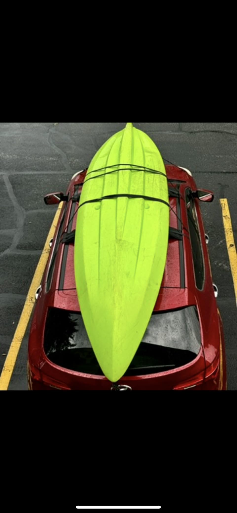 Universal Car Soft Kayak Roof Rack Pads for Kayak Surfboard SUP with 20FT Durable Tie-Down Straps, 2 Tie Down Rope, 4 Quick Loop Straps customer photo 1