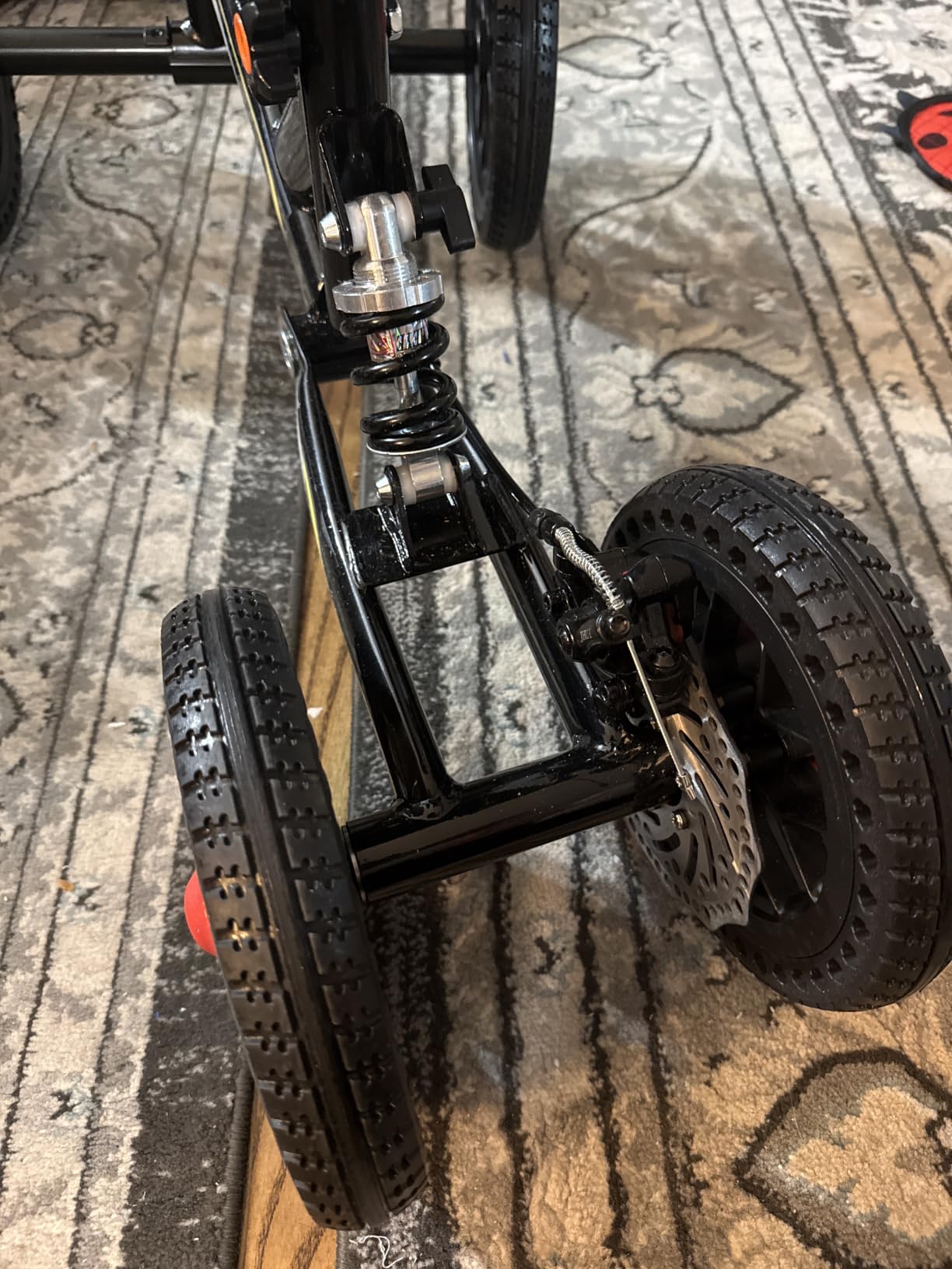 BlessReach Foldable All Terrain Knee Scooter for Adults for Foot Injuries customer photo 2