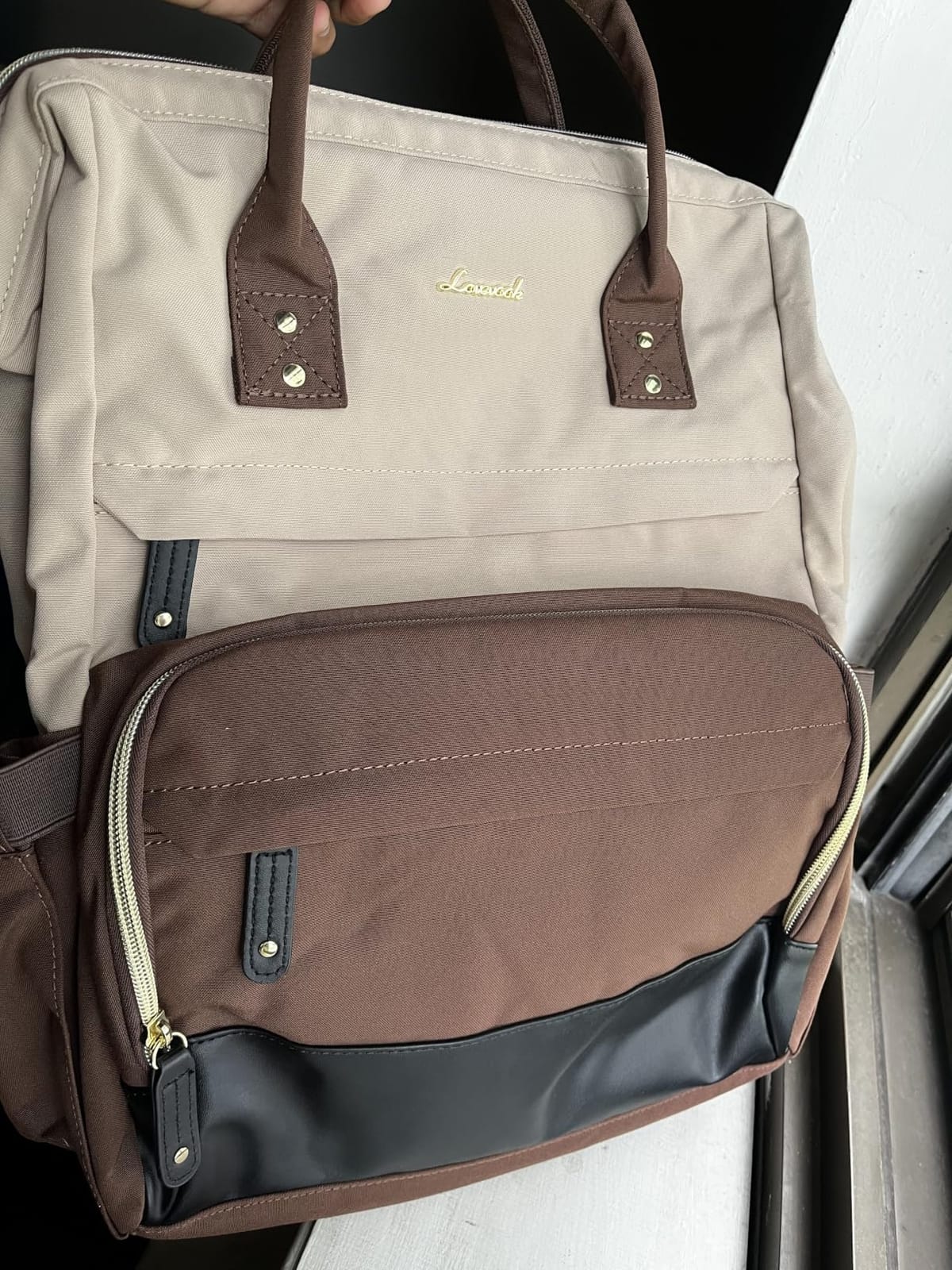 LOVEVOOK Laptop Backpack for Women, 15.6 Inch Work Business Backpacks Purse With Large Capacity, Waterproof Nurse Bag College Bookbag for School, Waterproof Casual Daypack for Travel customer photo 1