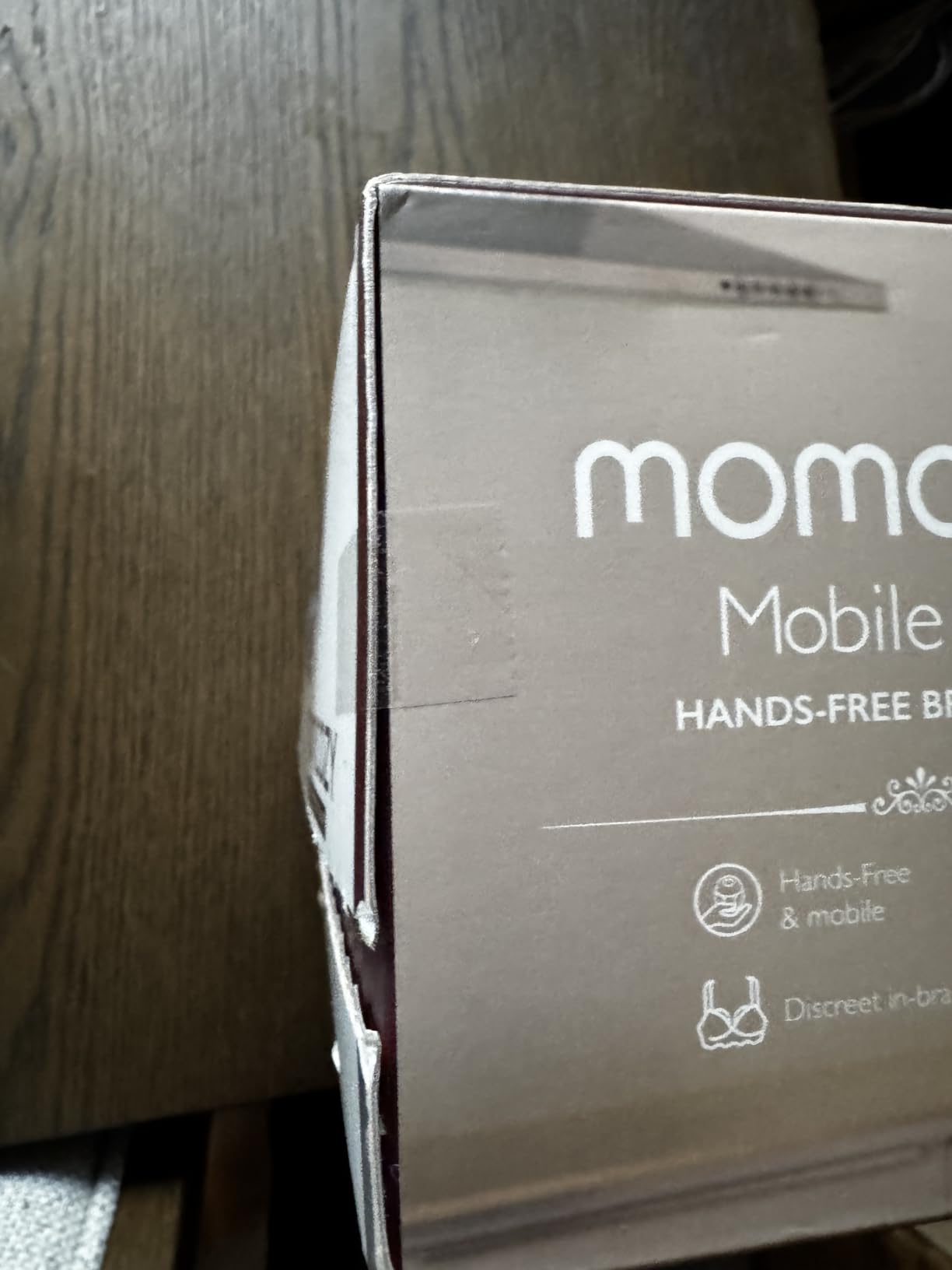Momcozy Breast Pump Hands-Free Mobile Style Wearable M6 24mm, 2Pcs Cozy Red | Breastfeeding Pump Ideal Rhythm for More Milk, DoubleFit Flange More Fit and Discreet with 3 Modes 9 Levels, DoubleFit Flange customer photo 1