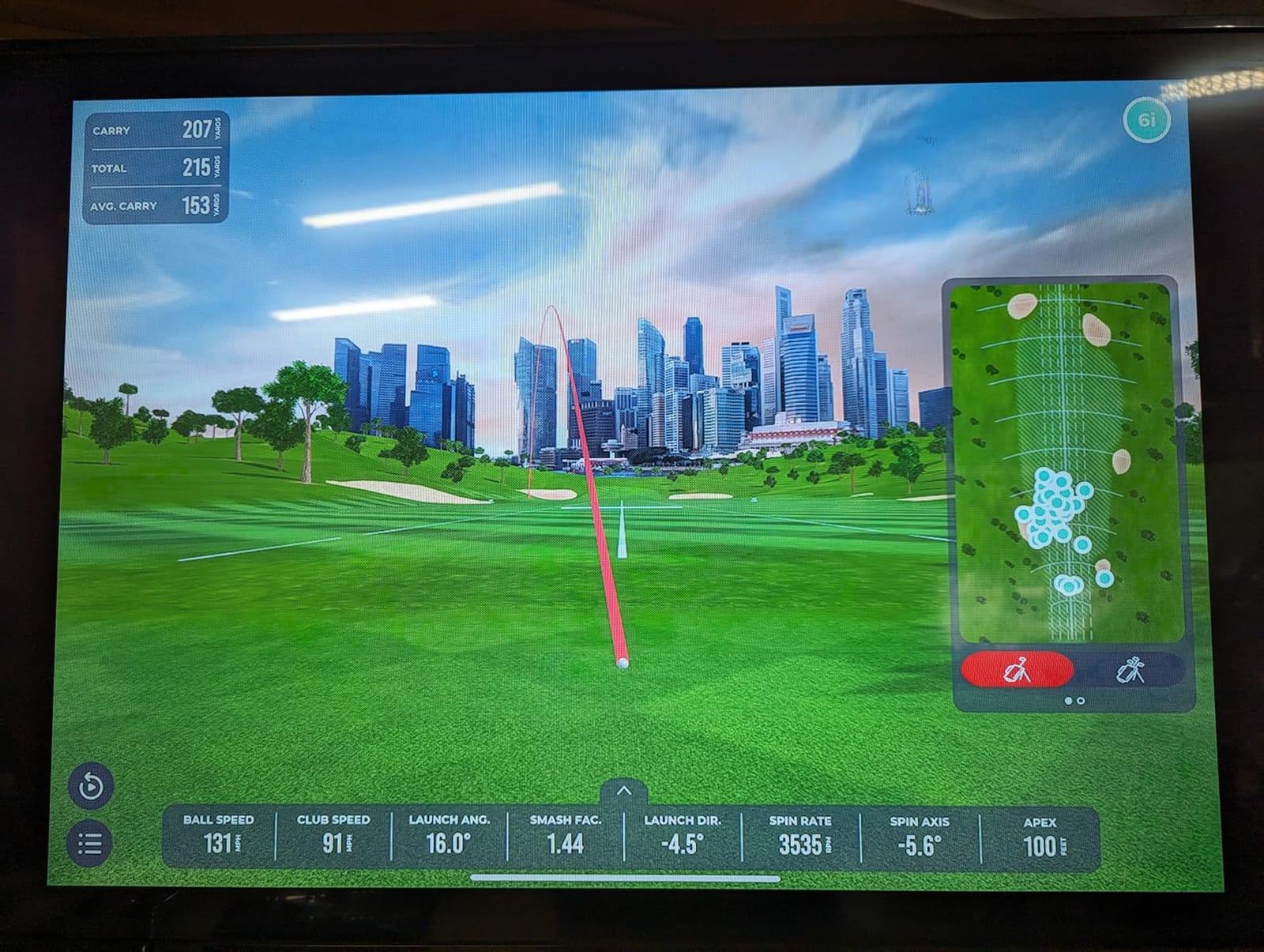 Rapsodo MLM2PRO Mobile Launch Monitor Golf Simulator | 3 Chrome Tour Balls | Swing Trainer & Shot Tracker for Home & Driving Range | Indoor & Outdoor Golf Training Aid | Dual Camera | 15 Metrics customer photo 2