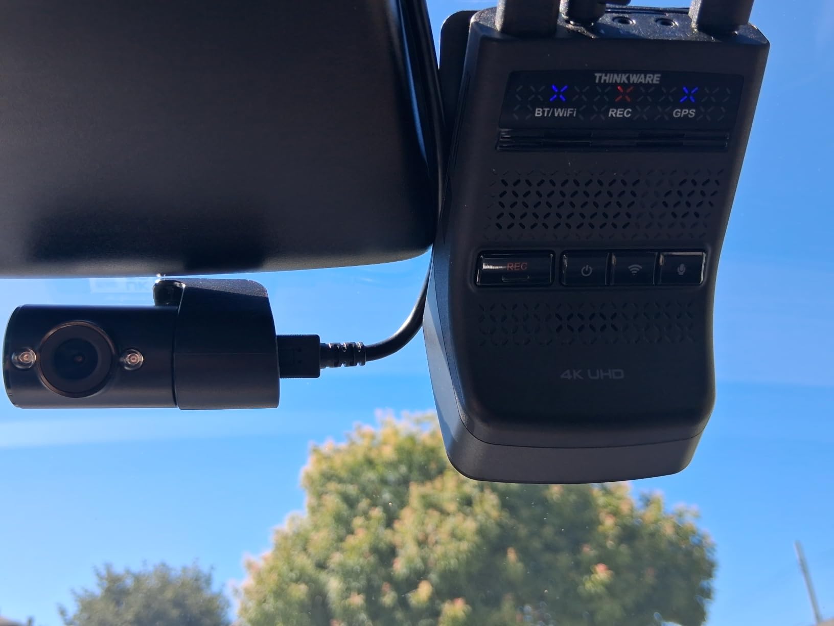 Thinkware U3000 4K Dash Cam Front, Sony STARVIS 2, Radar, GPS, WDR, Super Night Vision 4.0, dual-band 5GHz Wi-Fi, Bluetooth, ADAS, supports up to 512GB microSD, 64GB card included customer photo 2
