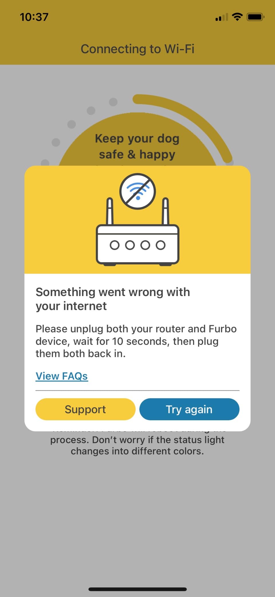 Furbo 360° Dog Camera [Subscription Required] Unlock w/Paid Plan: Home Security & Dog Safety Alerts, Rotating Pet Treat Toss, 2-Way Speaker customer photo 2