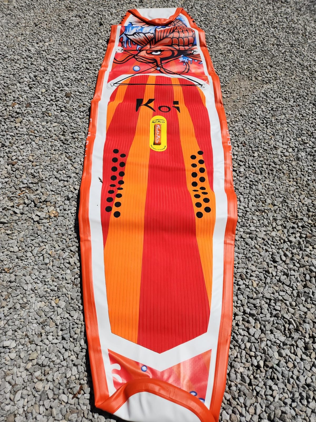 FEATH-R-LITE Inflatable Stand Up Paddle Board with Beginner SUP Accessories | 10'6''/11' Ultra-Light SUP, Anti-Slip EVA Deck, Versatile Yoga Inflatable Paddle Boards for Adults & Youth of All Skill Levels customer photo 1