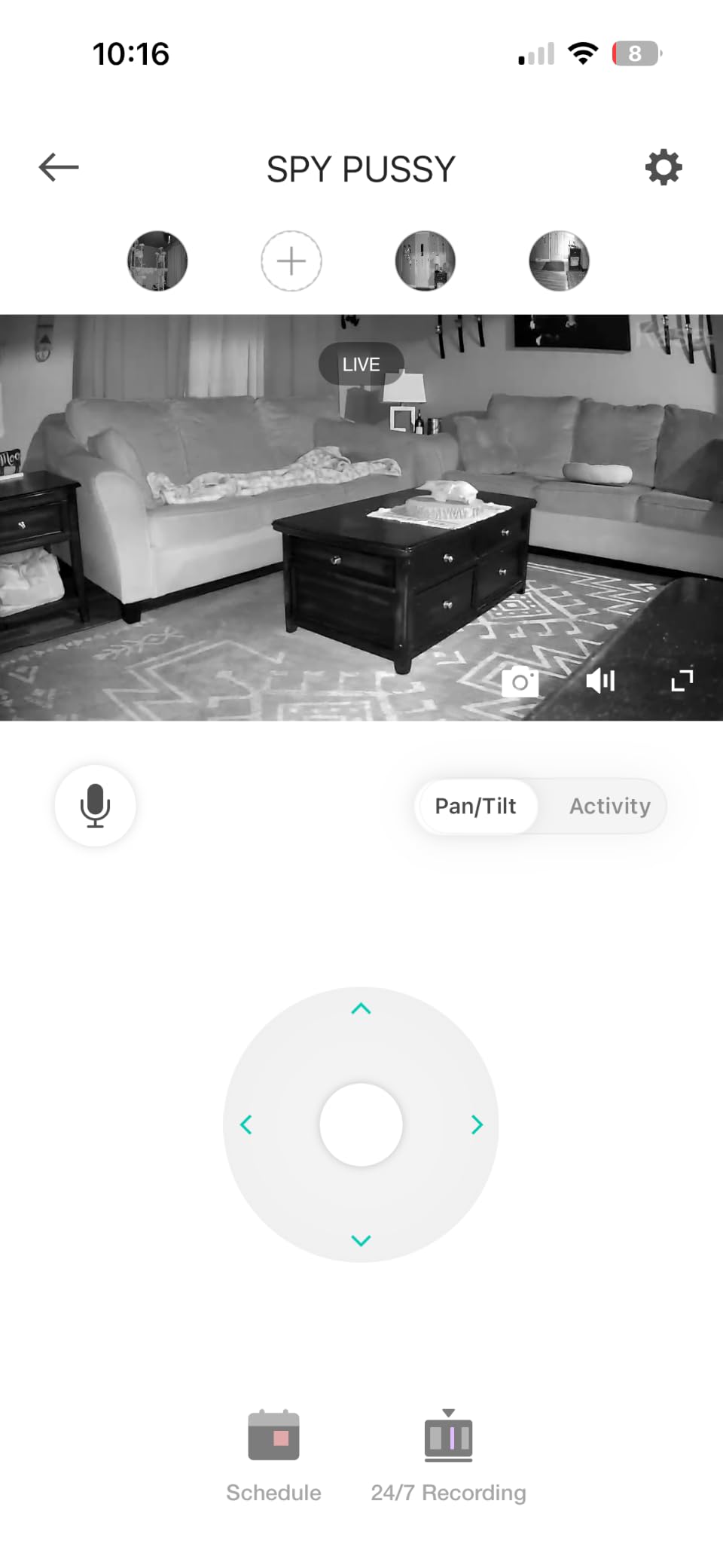Kasa 1080p Indoor Pan/Tilt Wired Security Camera, Baby & Pet Monitor, EC71 - Motion Detection & Tracking, 2-Way Audio, Night Vision, Subscription-Free Local Storage or Optional Cloud customer photo 2