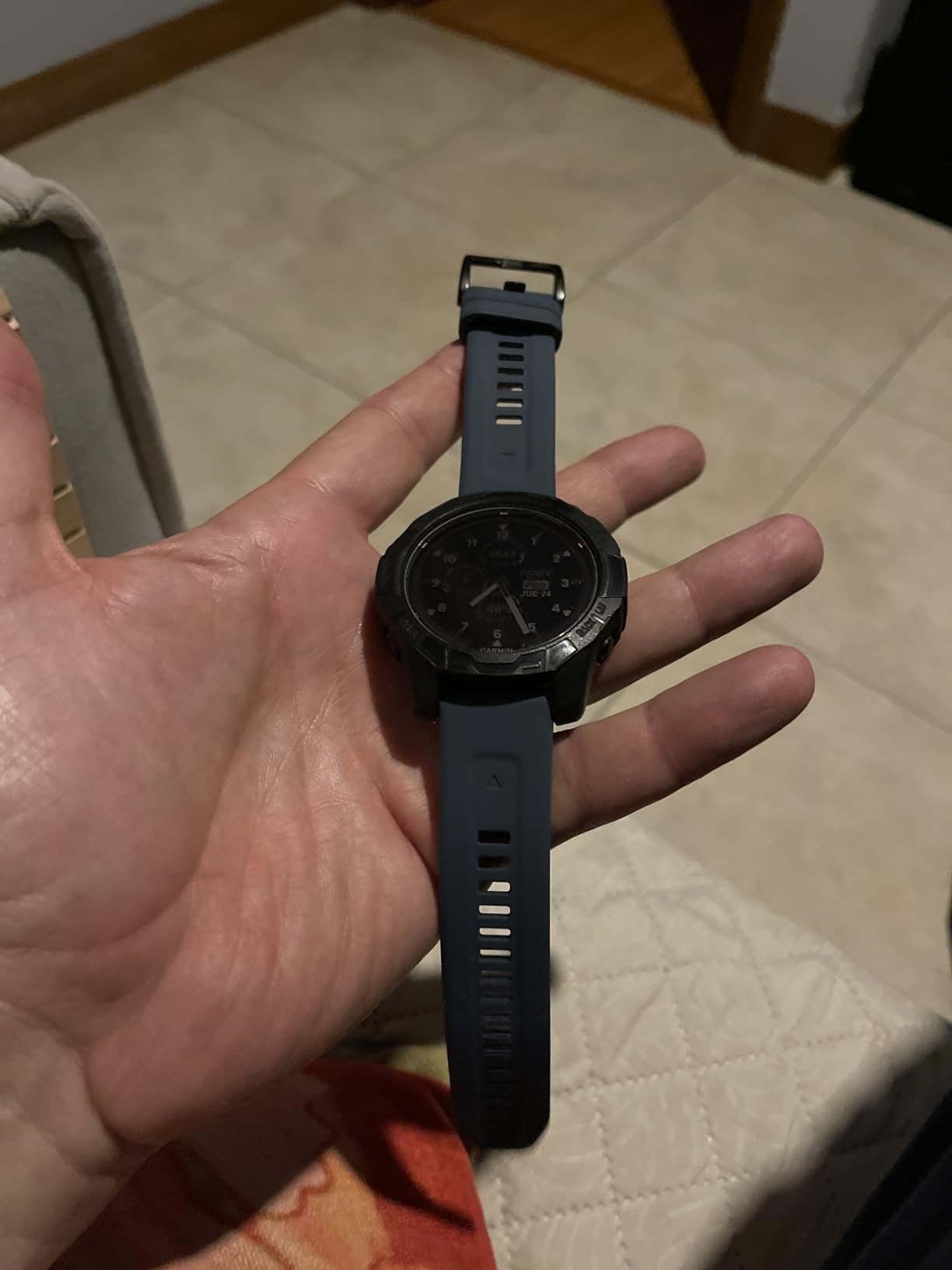 Garmin fēnix 7X Pro Solar, Multisport GPS Smartwatch, Built-in Flashlight, Solar Charging Capability, Black customer photo 2