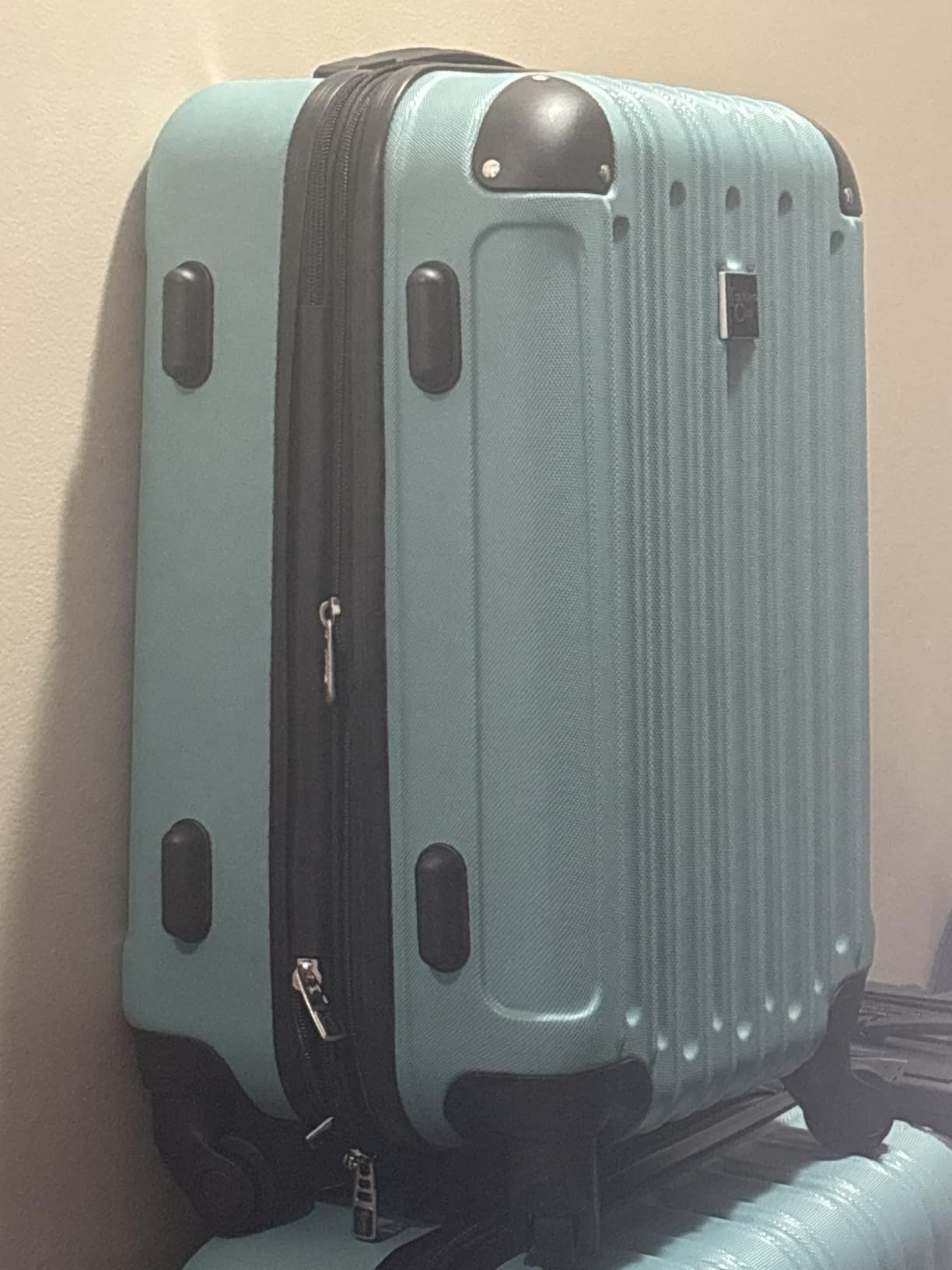 Midtown Hardside 4-Piece Luggage Travel Set, Emerald customer photo 2