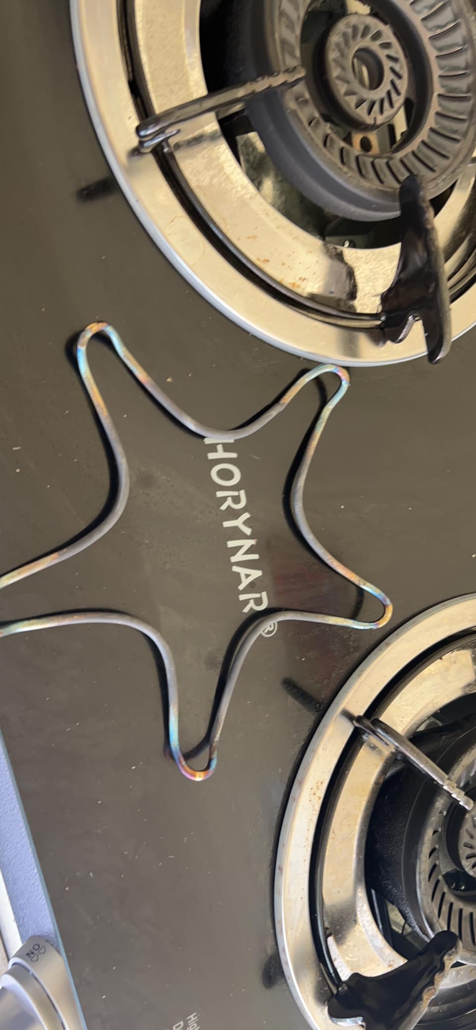 Horynar Propane Stove 2 Burner Gas Stove Auto Ignition 26000 BTU Tempered Glass Propane Burner LPG with CSA Hose for Outdoor Cooking, Emergency customer photo 2