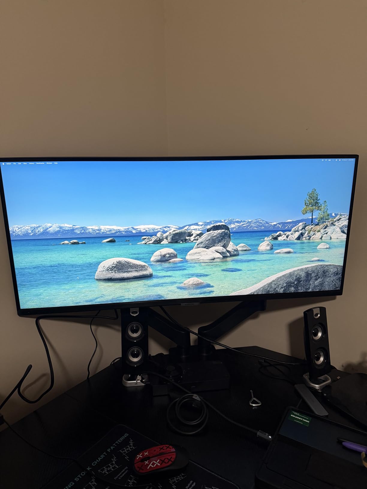 SAMSUNG 34 ViewFinity S50GC Series Ultra-WQHD Monitor, 100Hz, 5ms, HDR10, AMD FreeSync, Eye Care, Borderless Design, PIP, PBP, LS34C502GANXZA, 2023, Black customer photo 2