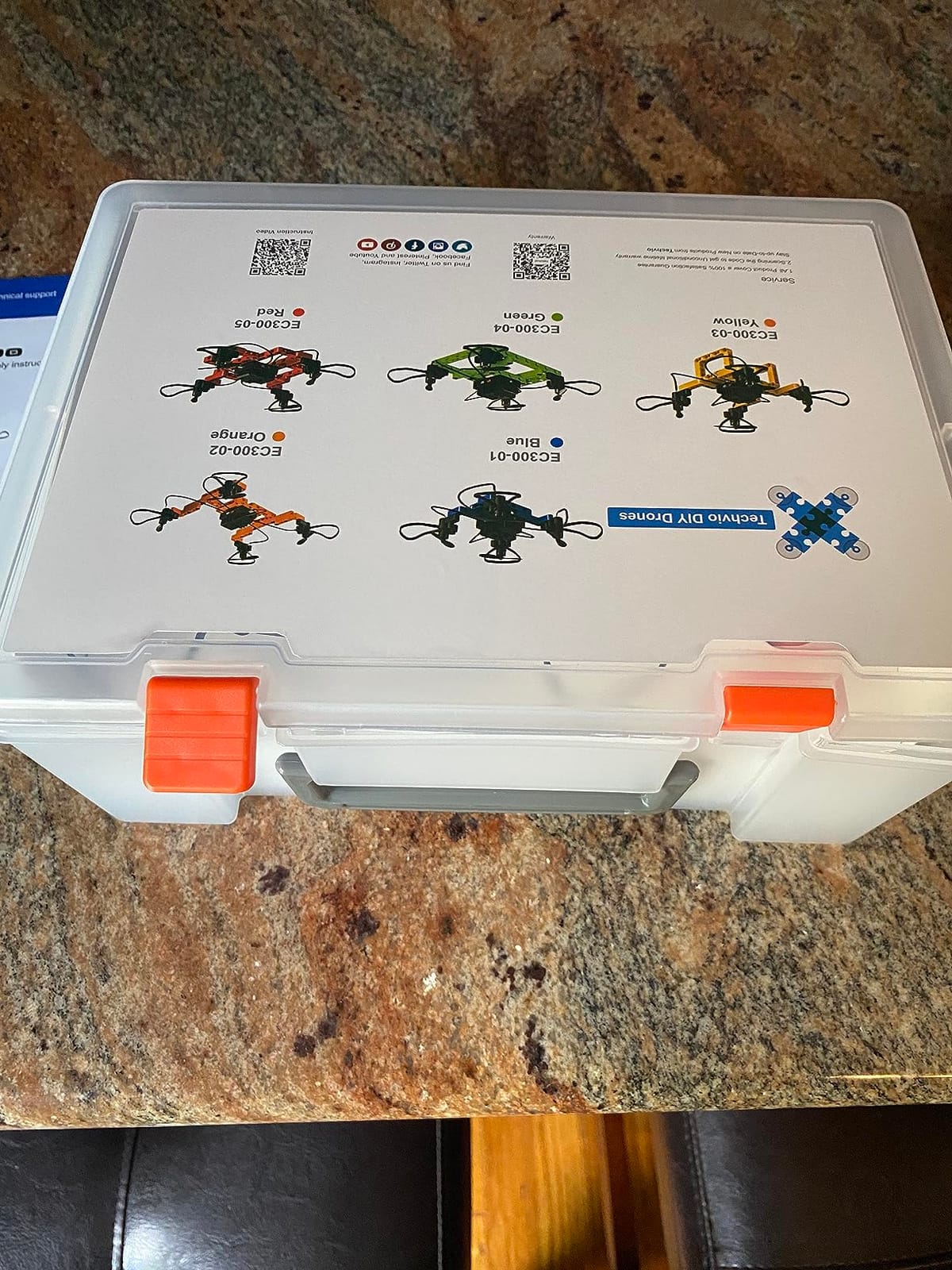 Mini Drone for Kids and Beginners,Creative 5-IN-1 DIY Drone Building Kits | STEM Toys, Build Your Own Drones, 5 Designs, Altitude Hold, 3D Flips, Easy to Build and Fly, Great Gifts for Boys & Girls customer photo 2