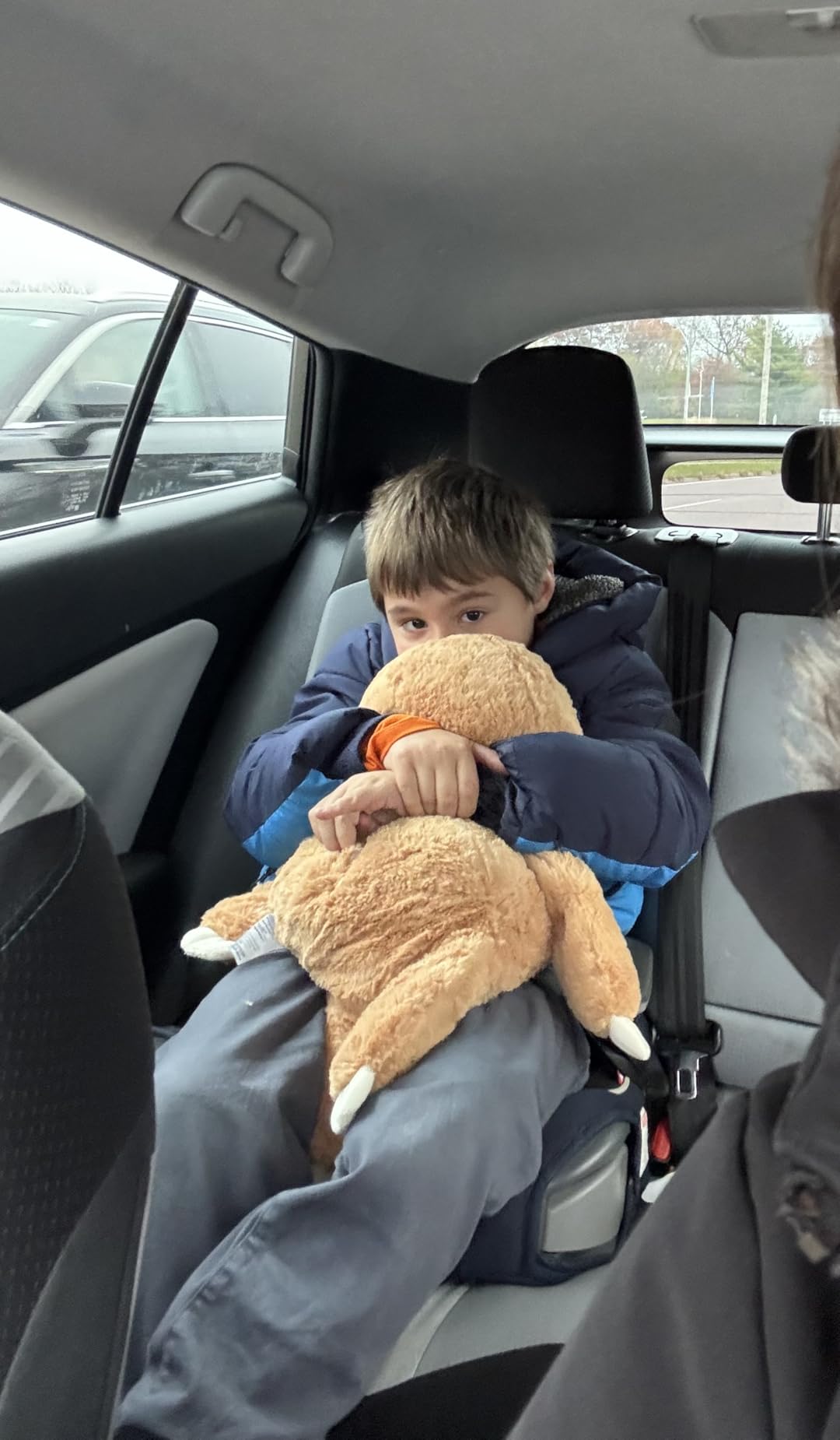 Weighted Stuffed Animal for Anxiety | Calming & Comforting 5 Lbs | Weighted Plush Animal Sloth | Anxiety Stuffed Animals for Adults & Kids | Carrying Bag Included | Machine Washable Weighted Plushie customer photo 1