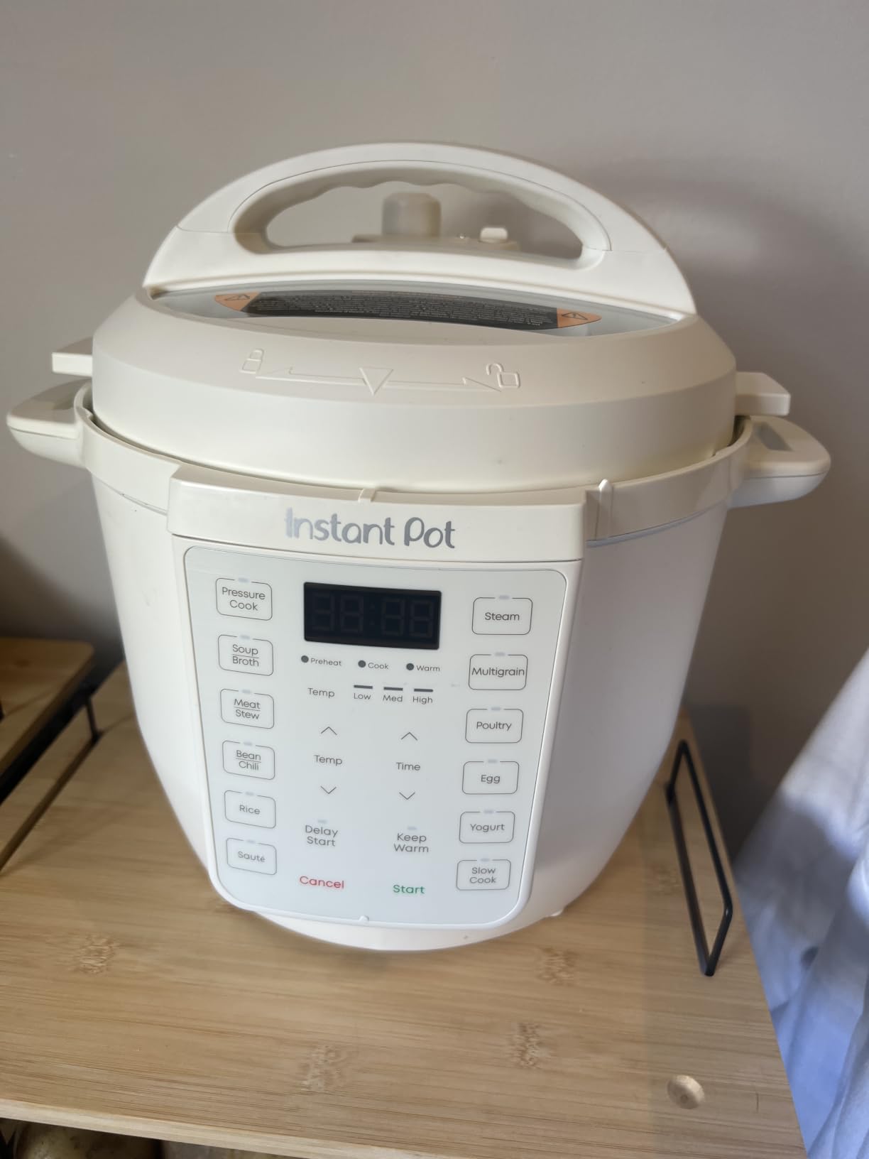 Instant Pot Rio Wide 7.5 Qt 7-in-1 Electric Pressure Cooker, WhisperQuiet customer photo 1
